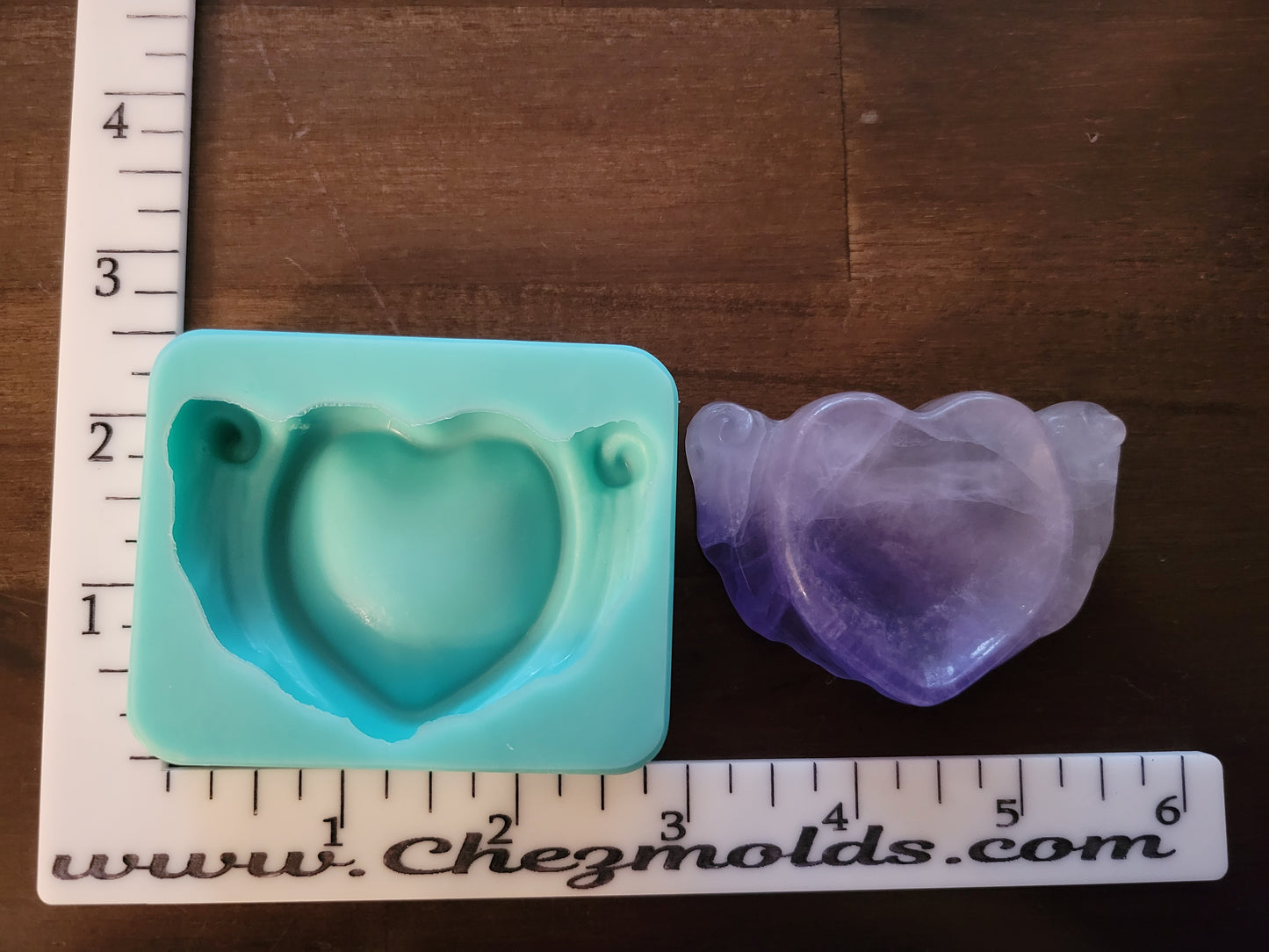 3d mini heart dish- ring holder