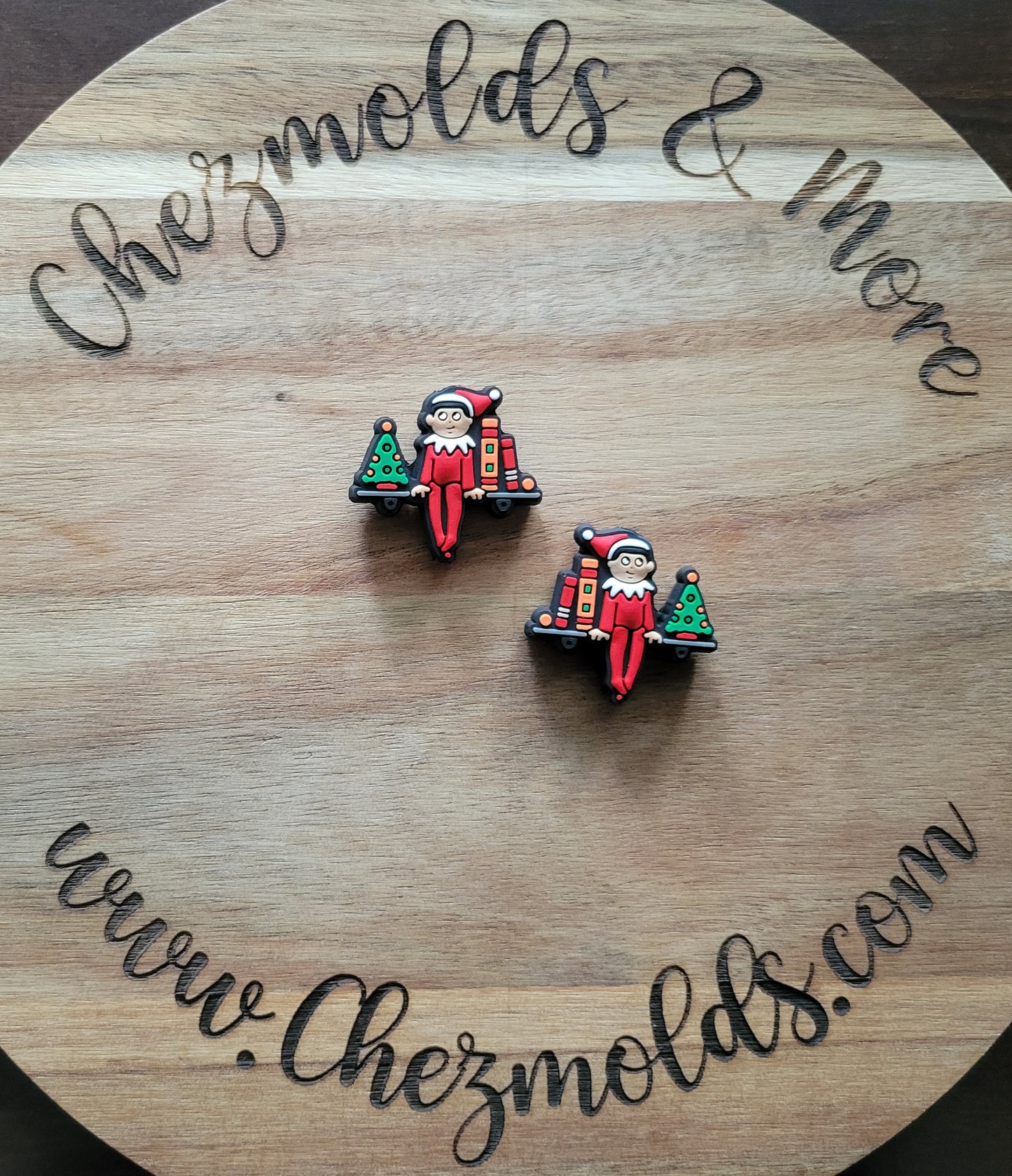 CE ELv with books- focal Bead