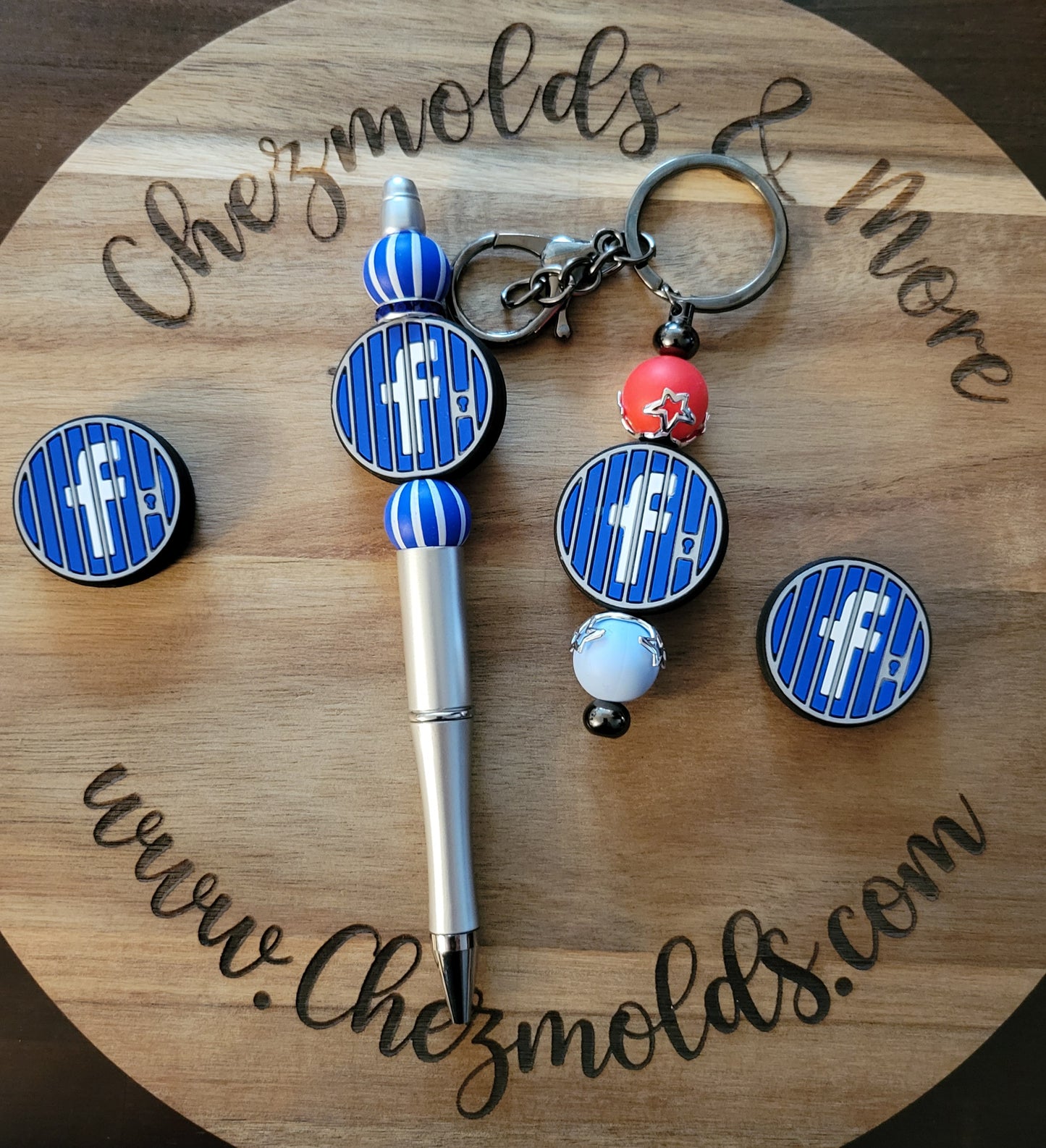 CE FB Jail- Silicone focal Bead