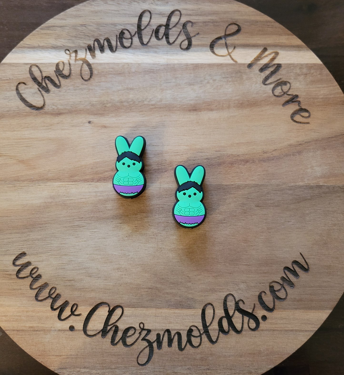 CE- super bunnies- focal Bead