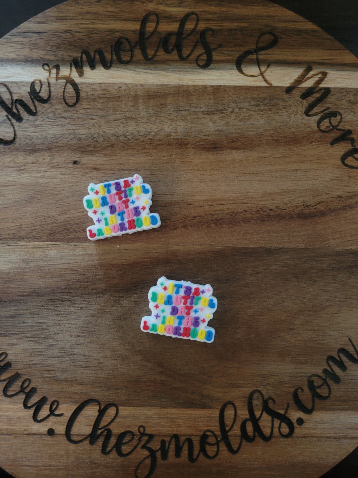 beautiful day in the labor hood- focal Bead