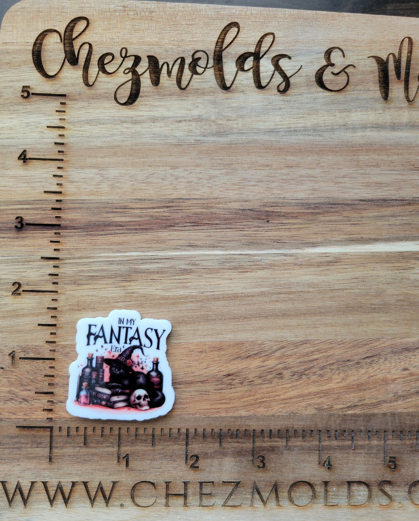 in my fantasy era- printed acrylic flatback