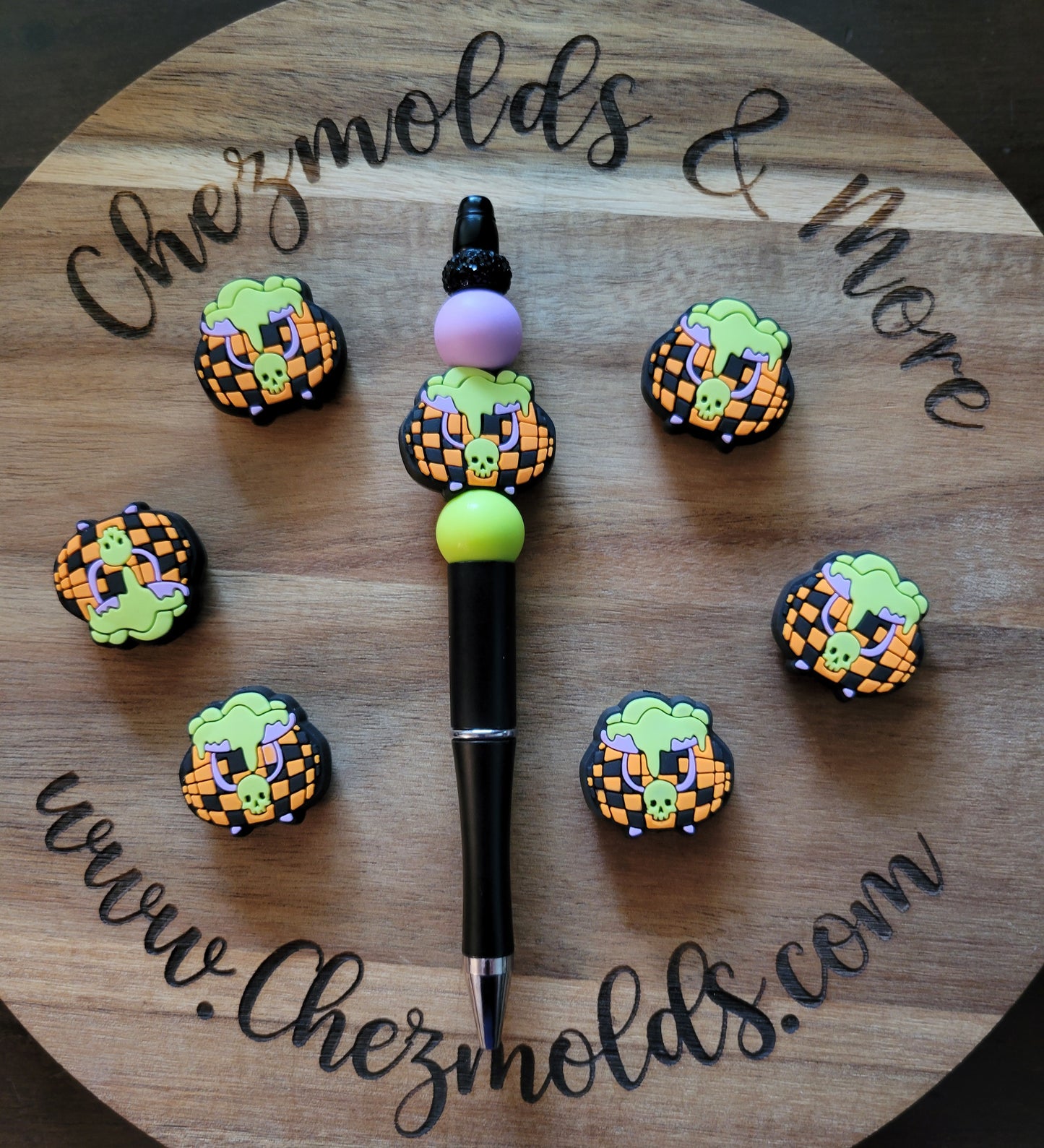 CE -Disco cauldron... focal Bead