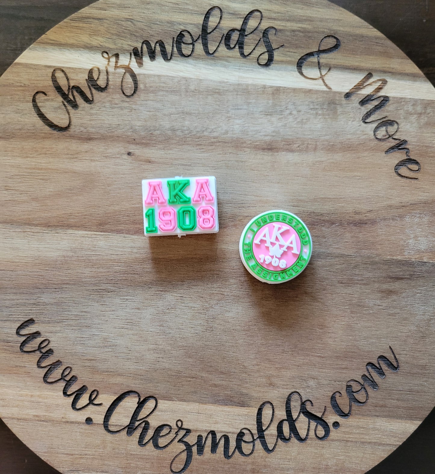 AKA rectangle college- focal Bead