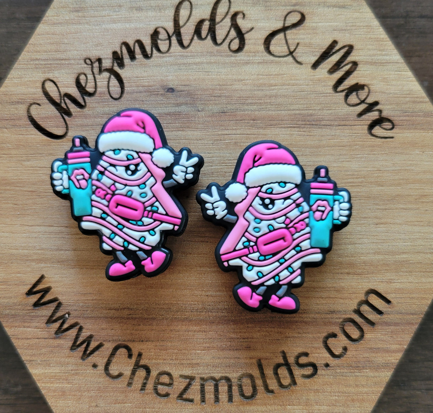 Boujee holiday snack- Silicone focal Bead