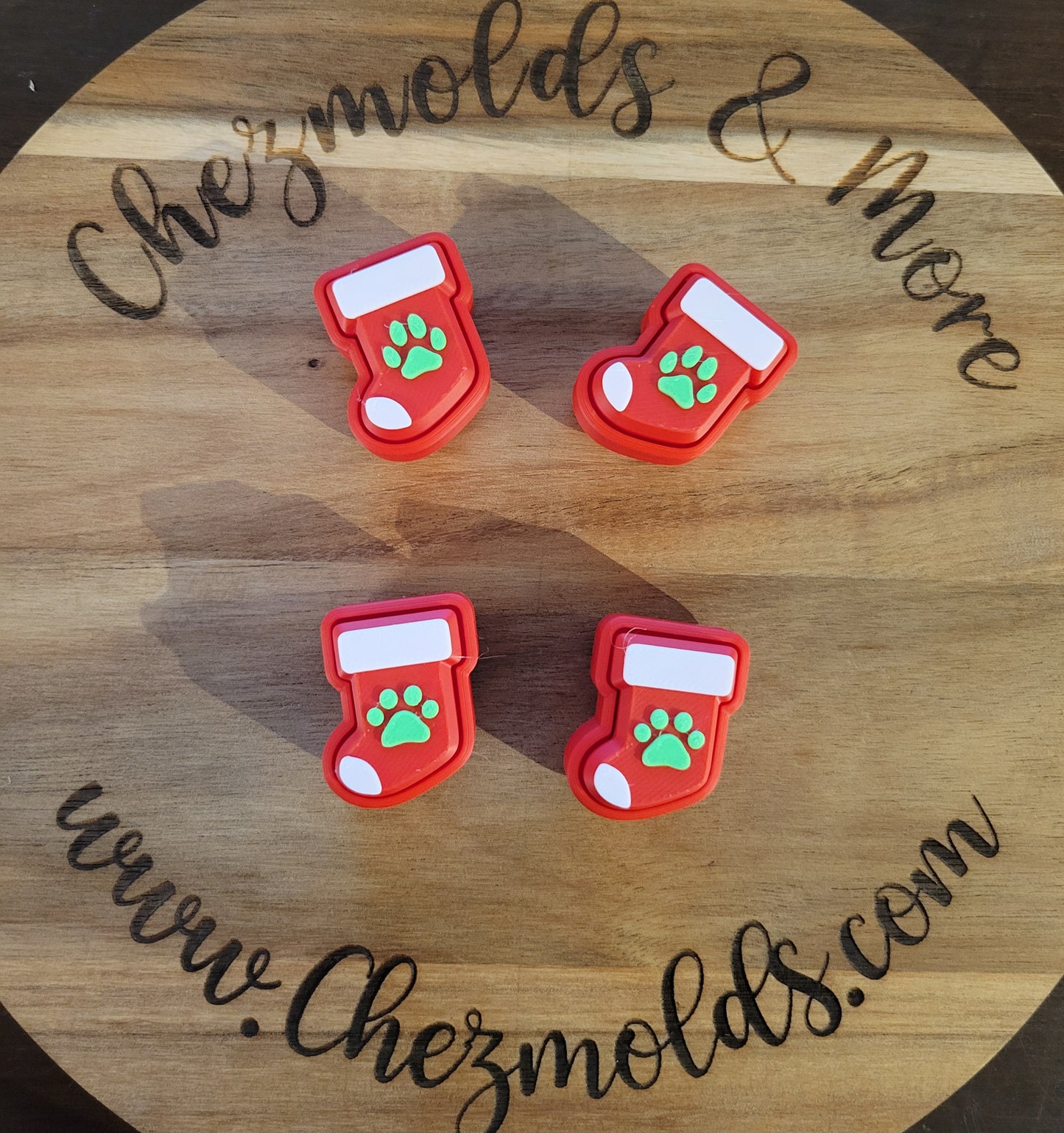 CE 3d printed fidget clicker- with keychain hole - stockings