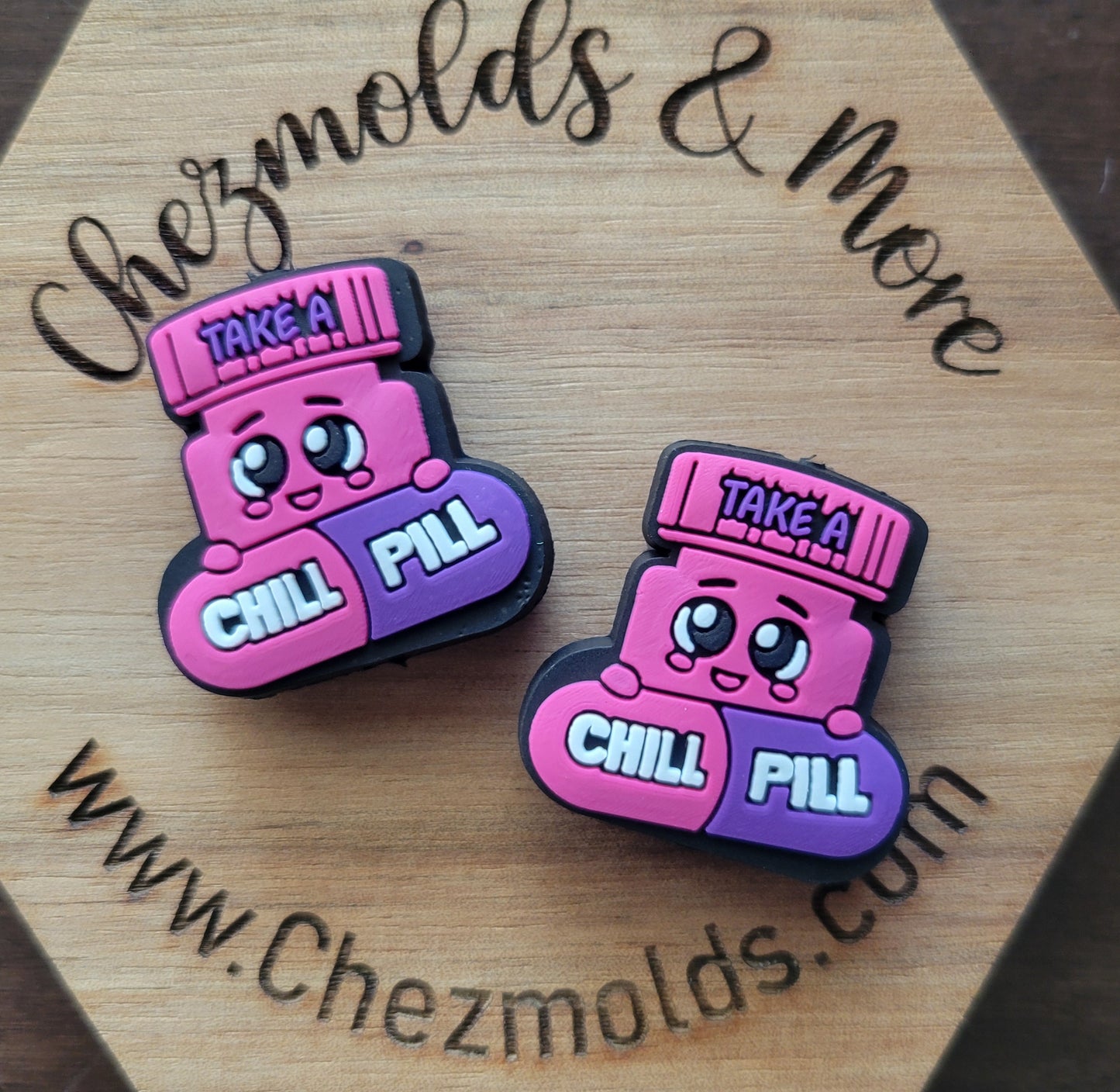 chill pill- focal bead- permission to carry