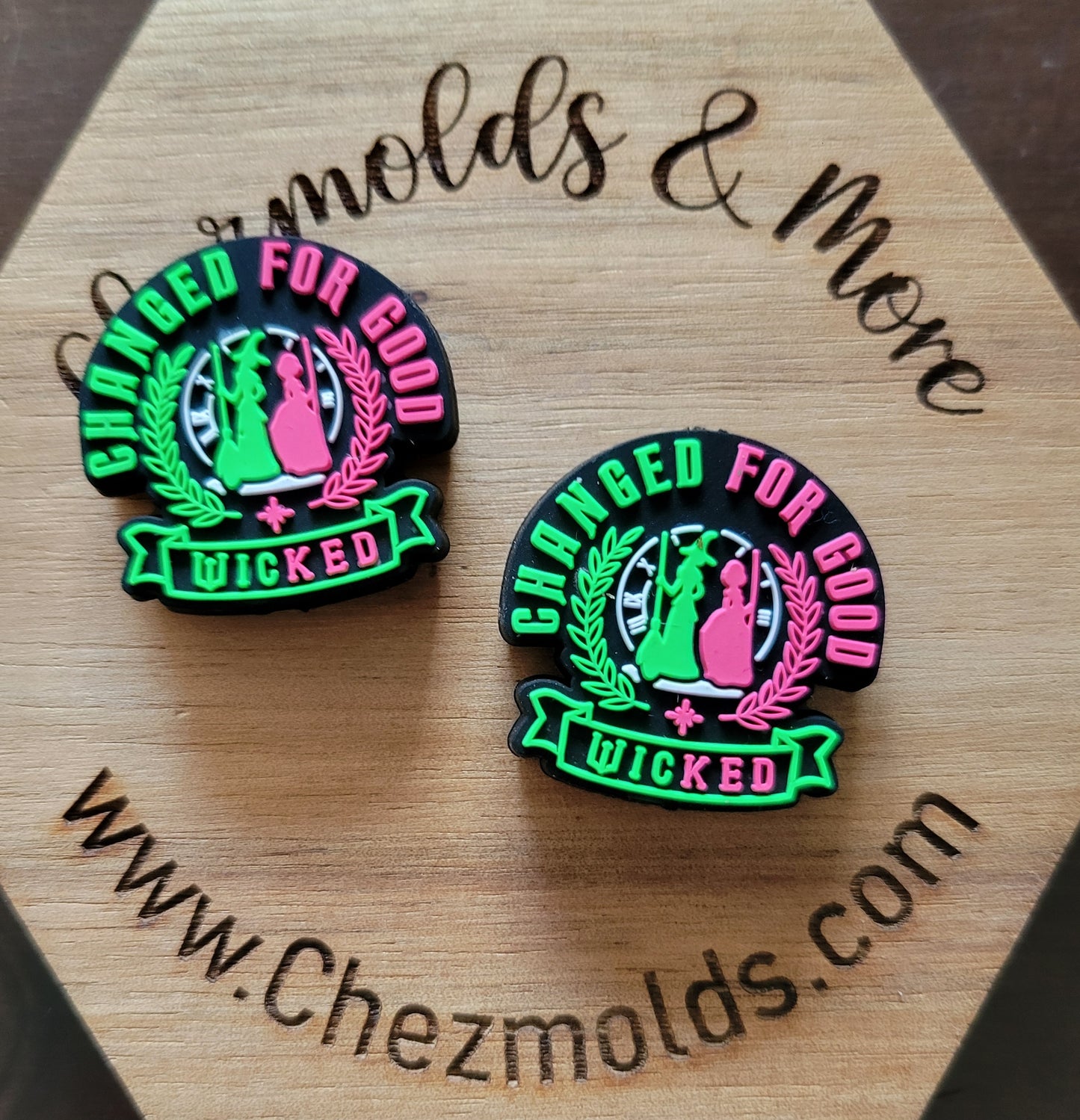 Changed for good wicked- Silicone focal Bead