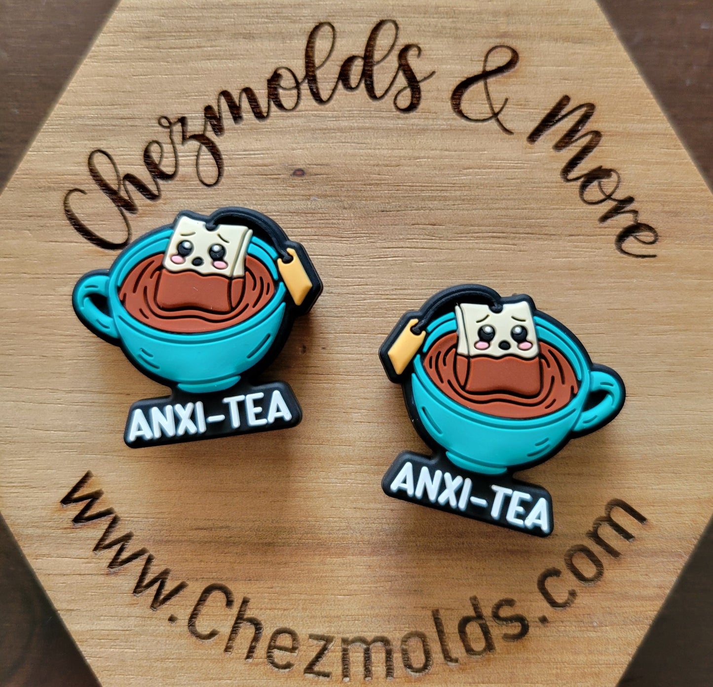 Anxi-tea- Silicone focal Bead