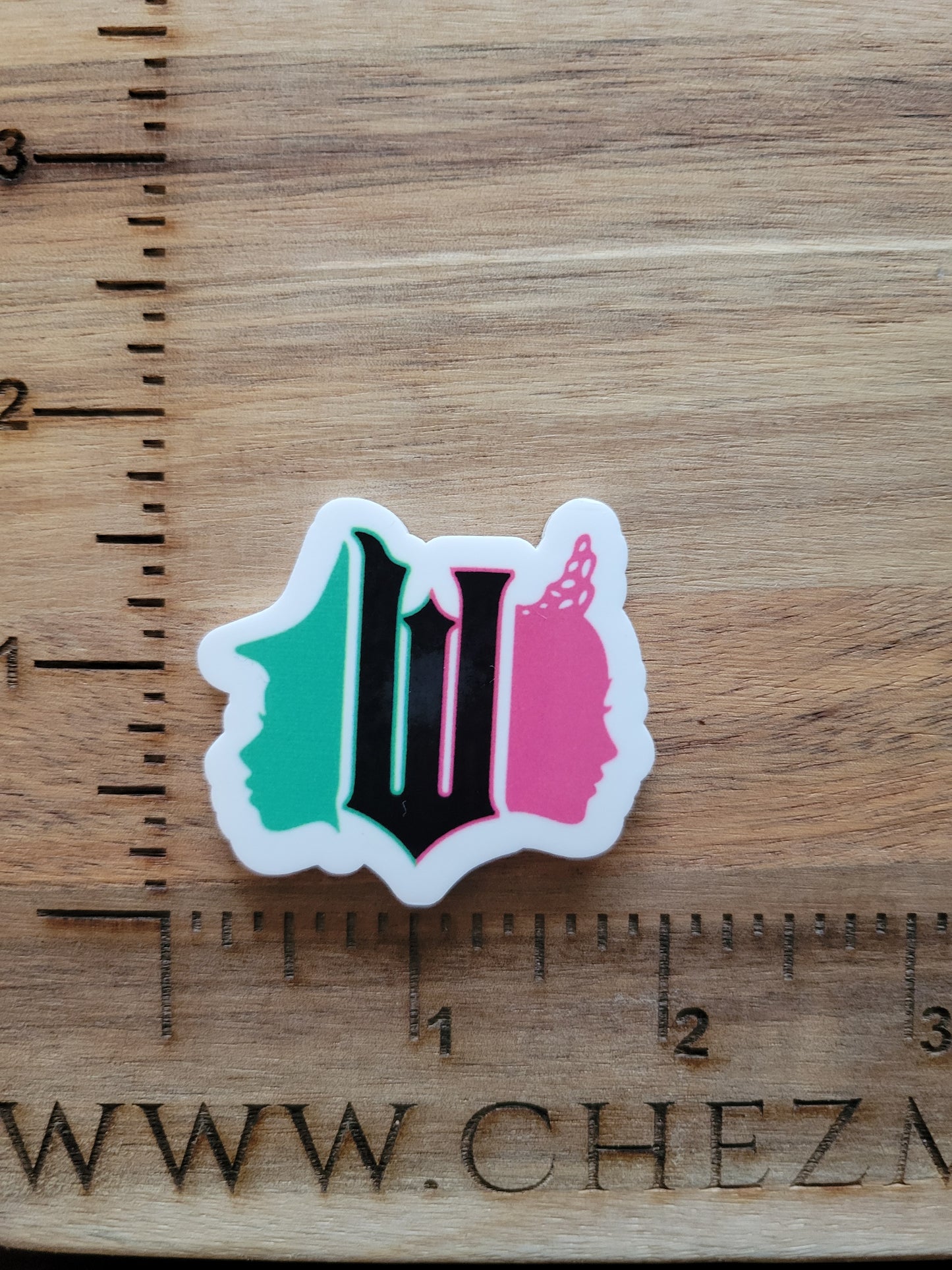 uv printed acrylic-w silhouette
