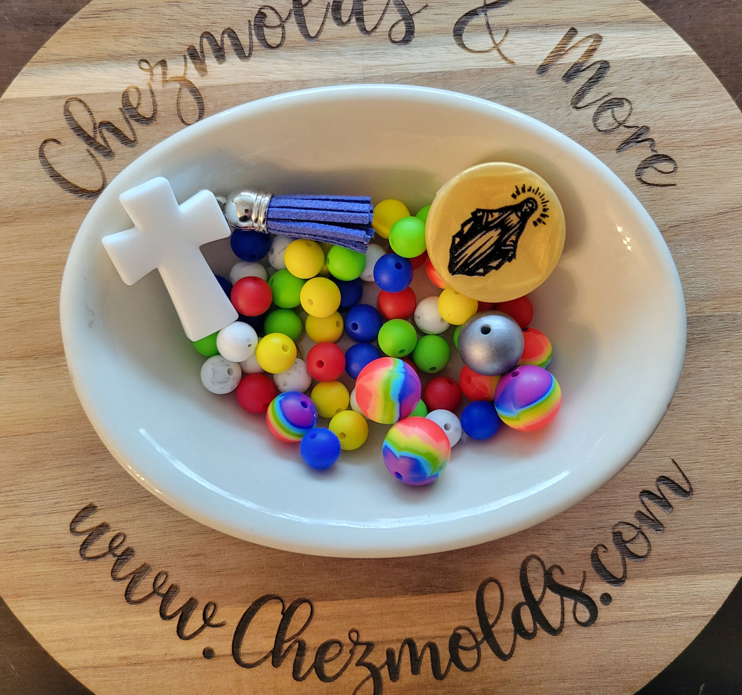 CE DIY Rosary kit- primary colors