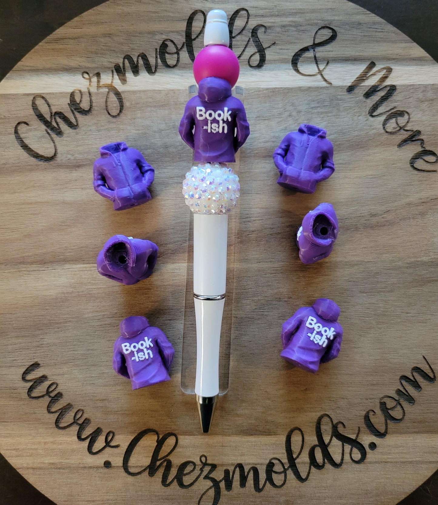 CE 3d printed focal -Bookish hoodie