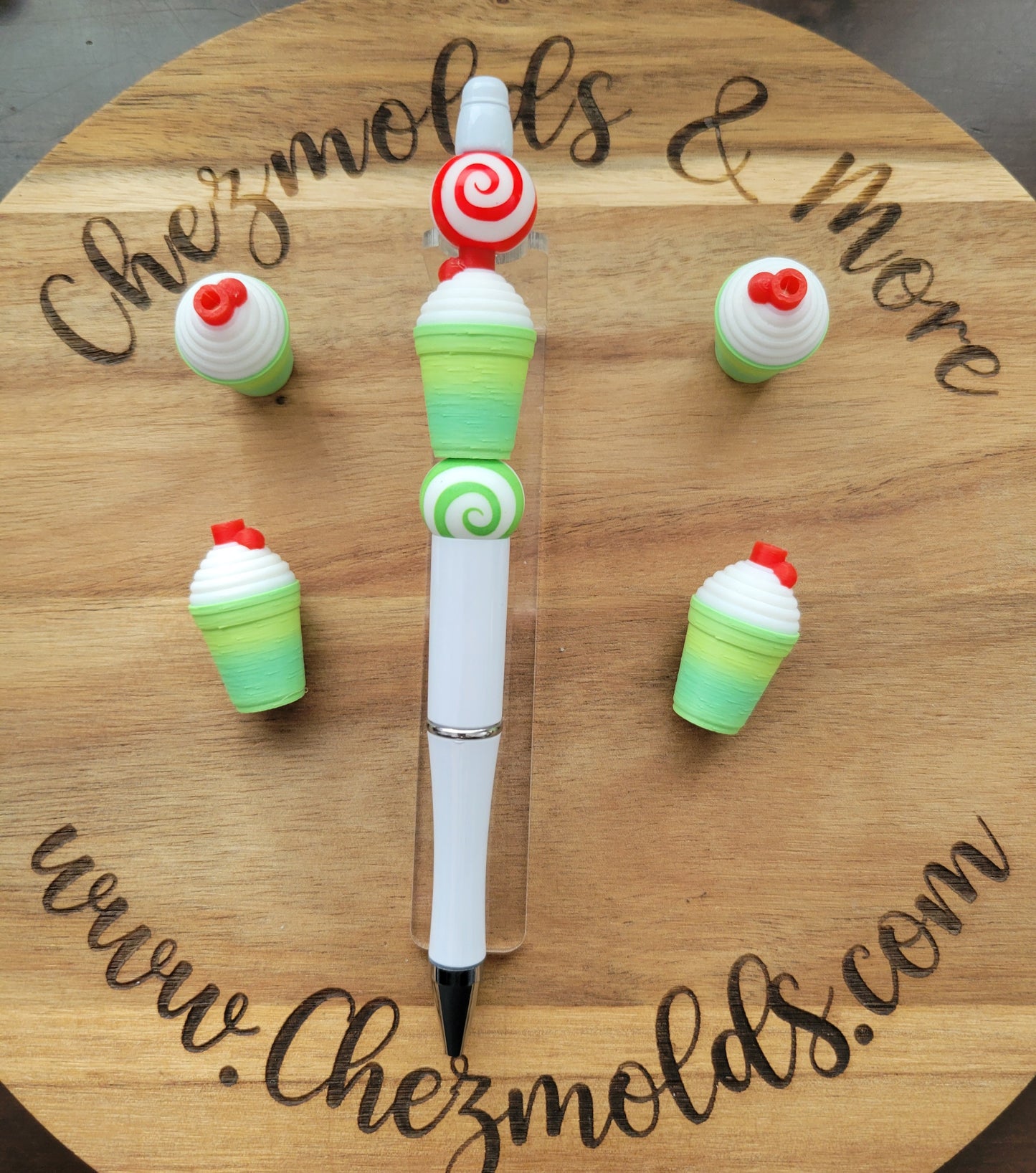 CE 3d printed focal -Shamrock shake