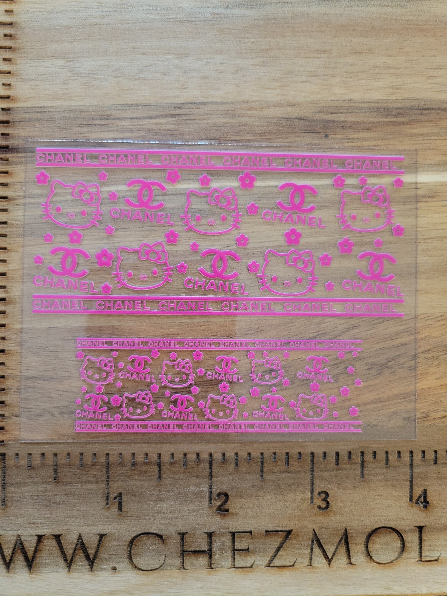 UV DTF transfer for tumbler keychain-hk cc