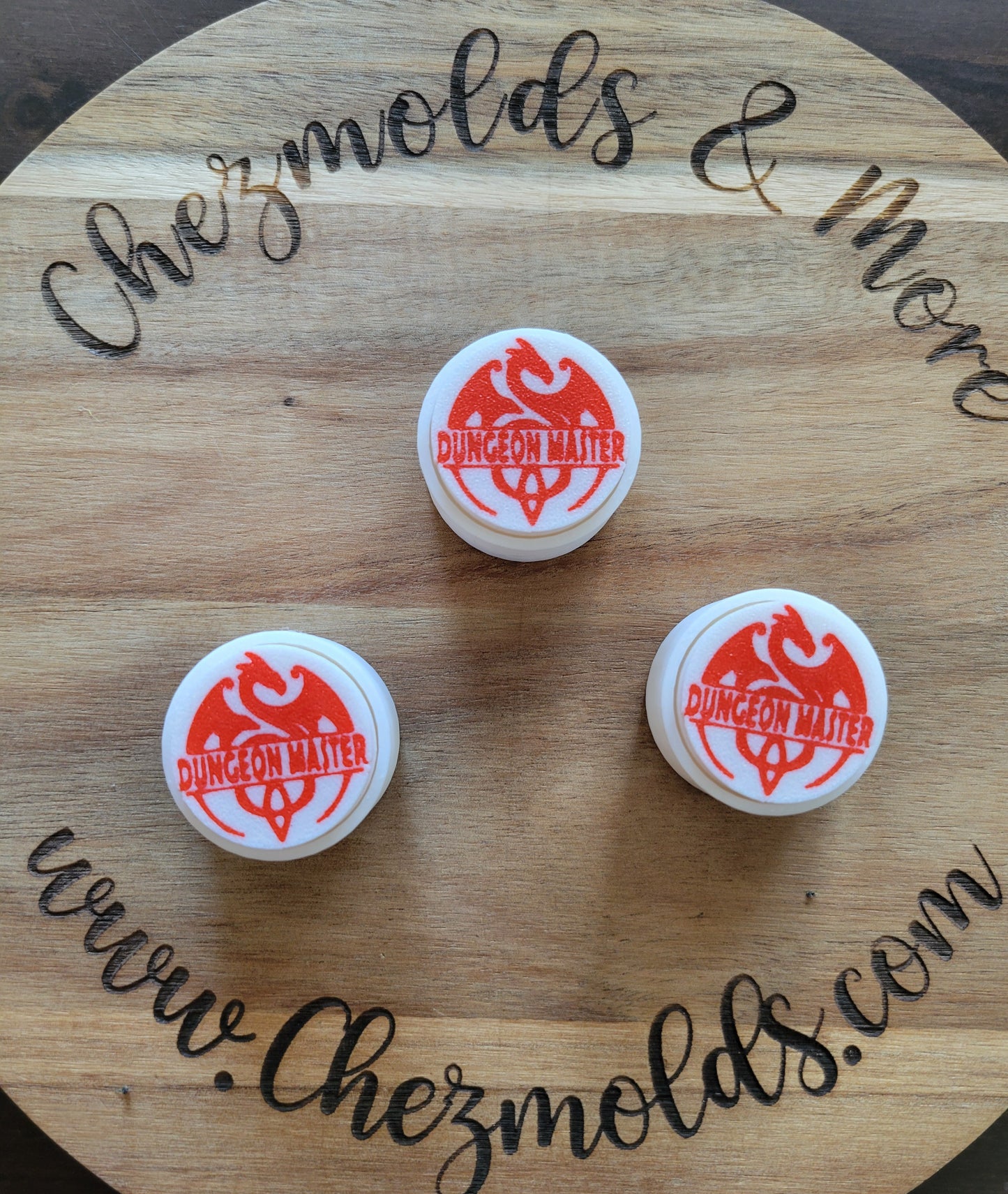 CE 3d printed fidget clicker-dungeon master