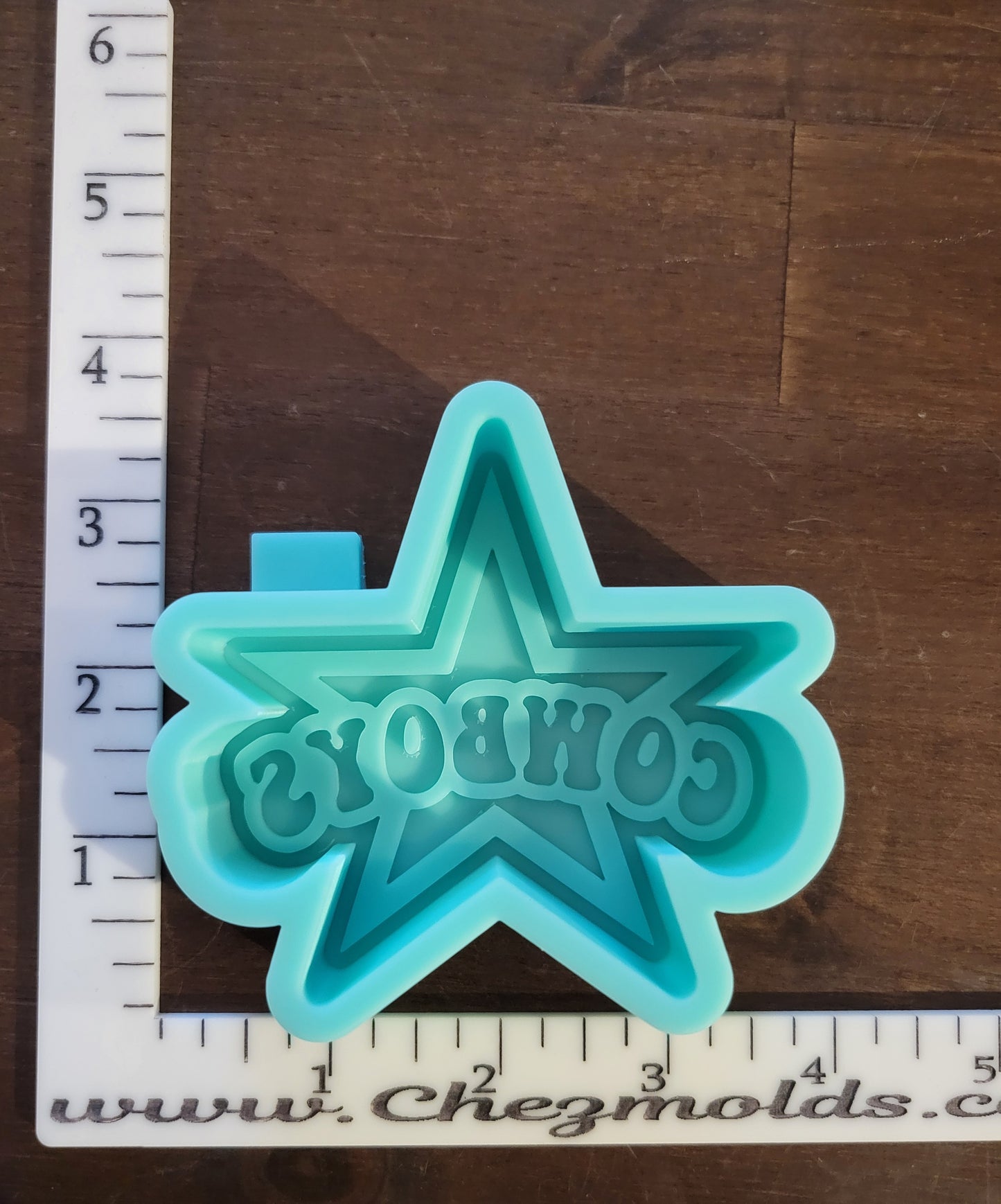 Freshie mold - cowboys star