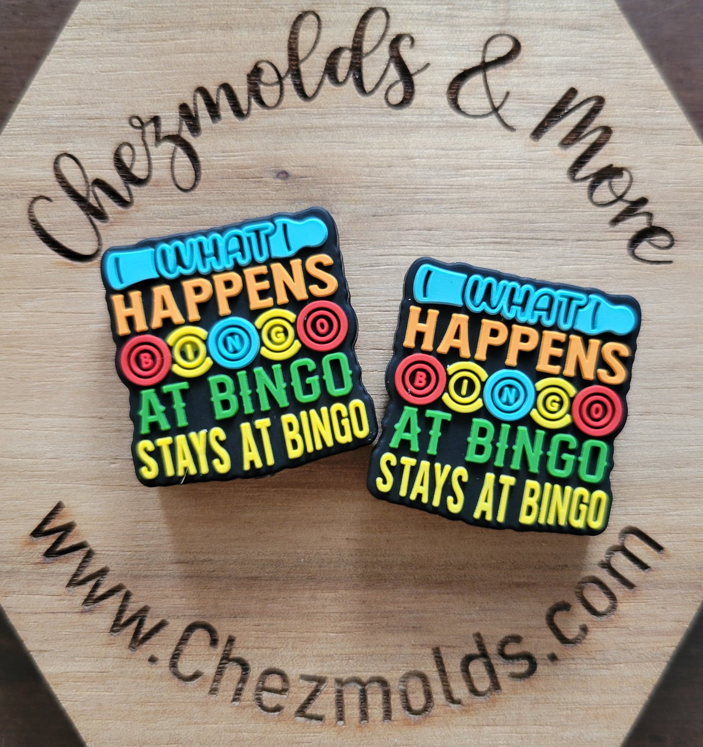 what happens at bingo- silicone focal Bead
