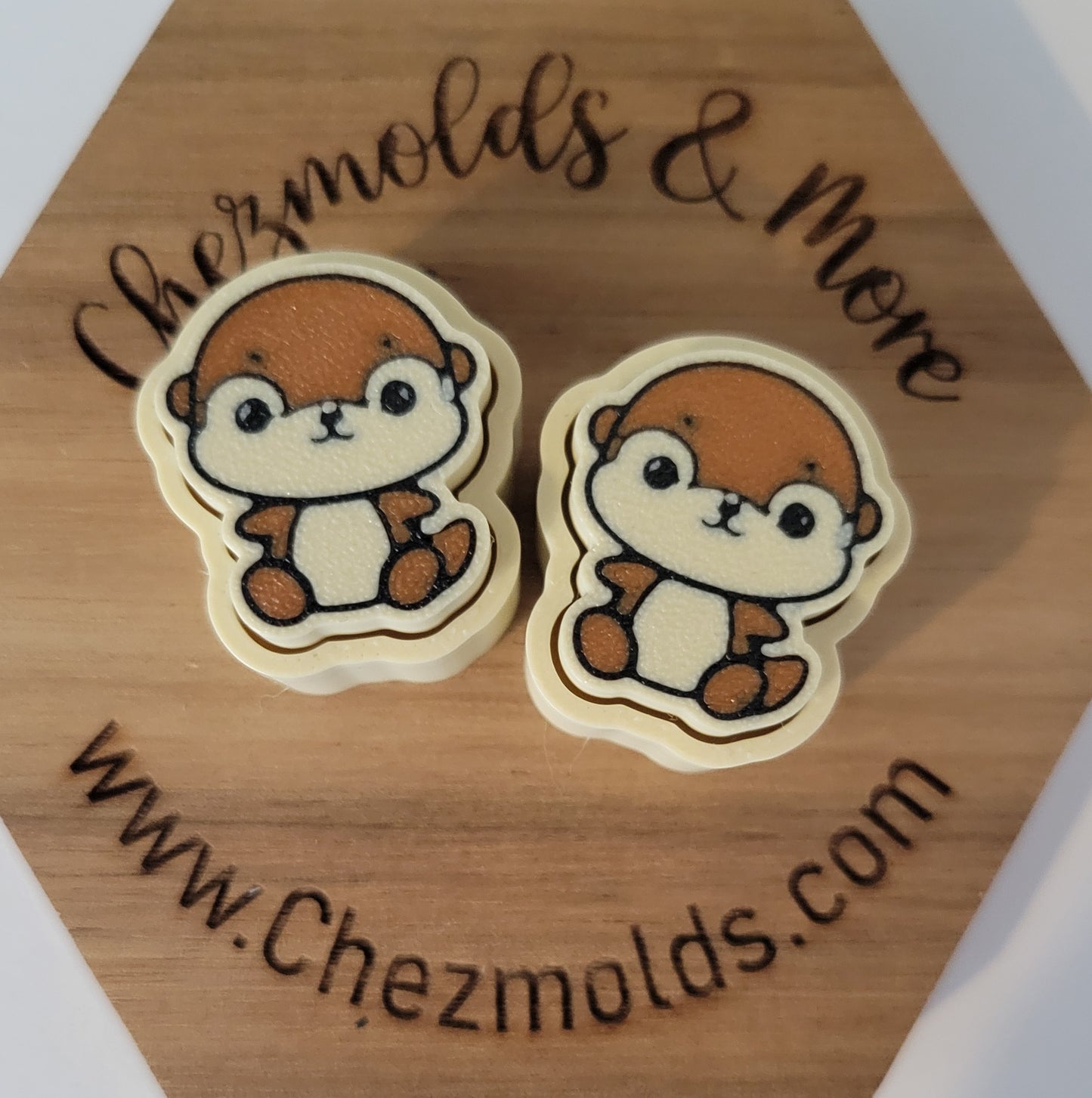 CE 3d printed fidget clicker-otter