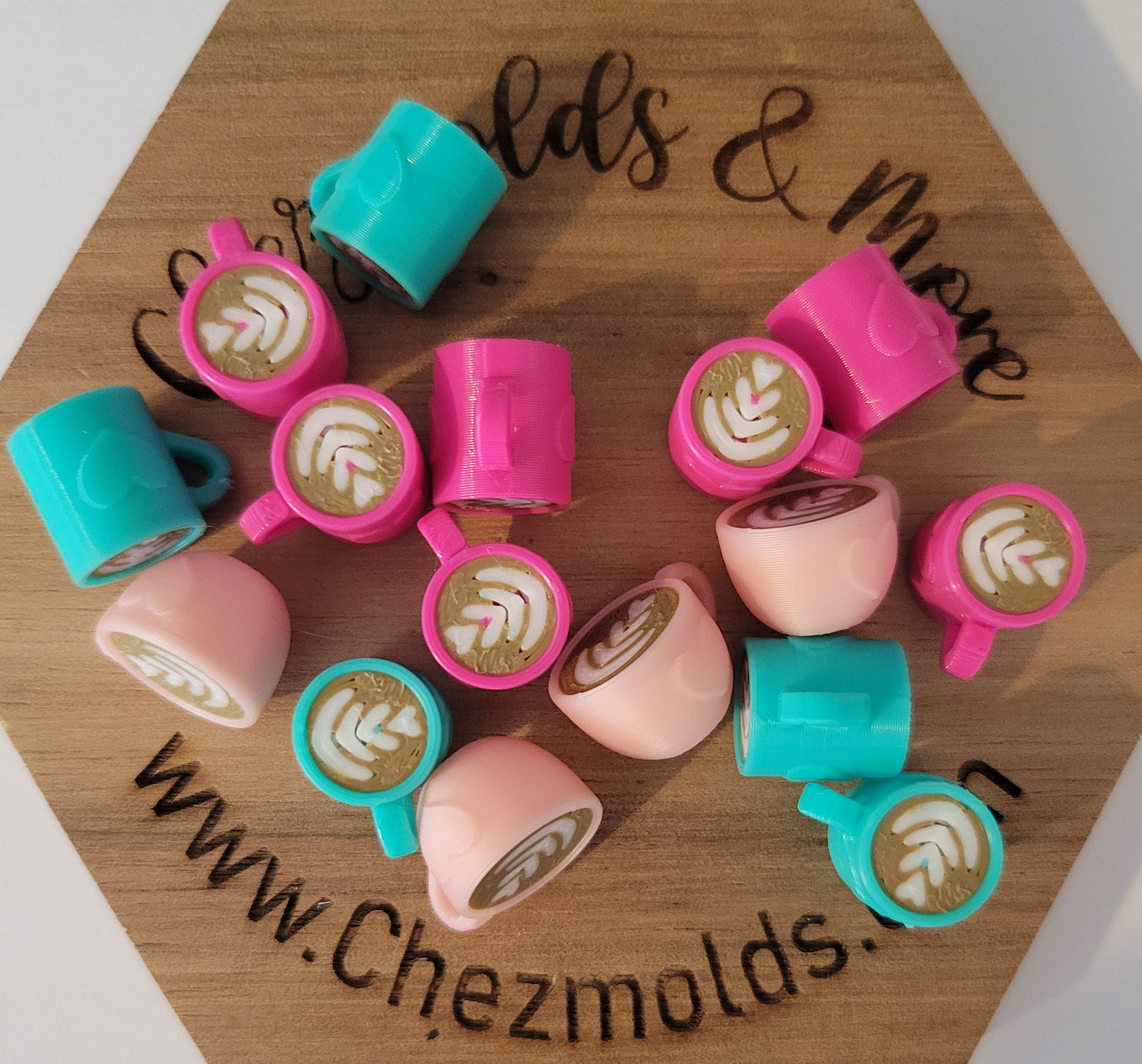 coffee charms- set of 5