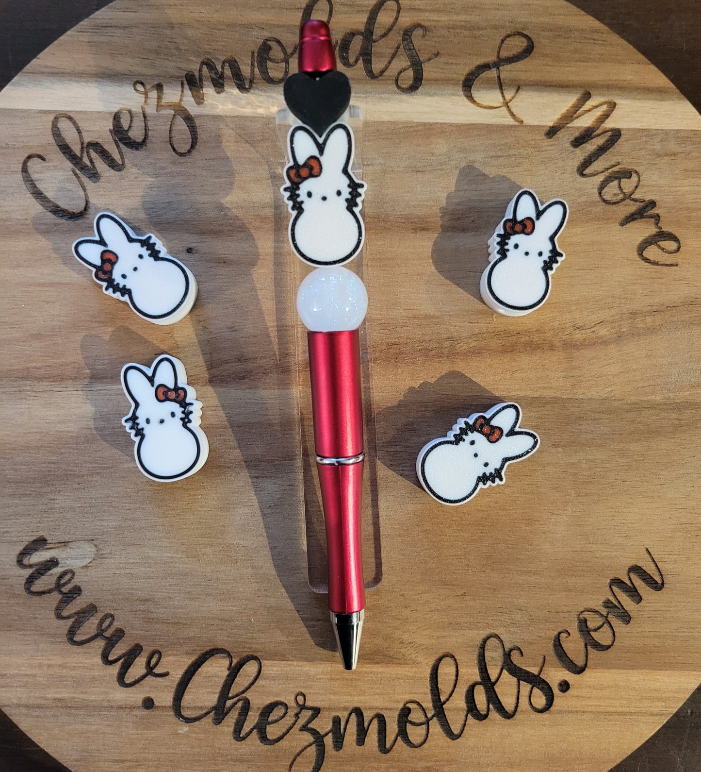 CE 3d printed focal bead -HK Peep