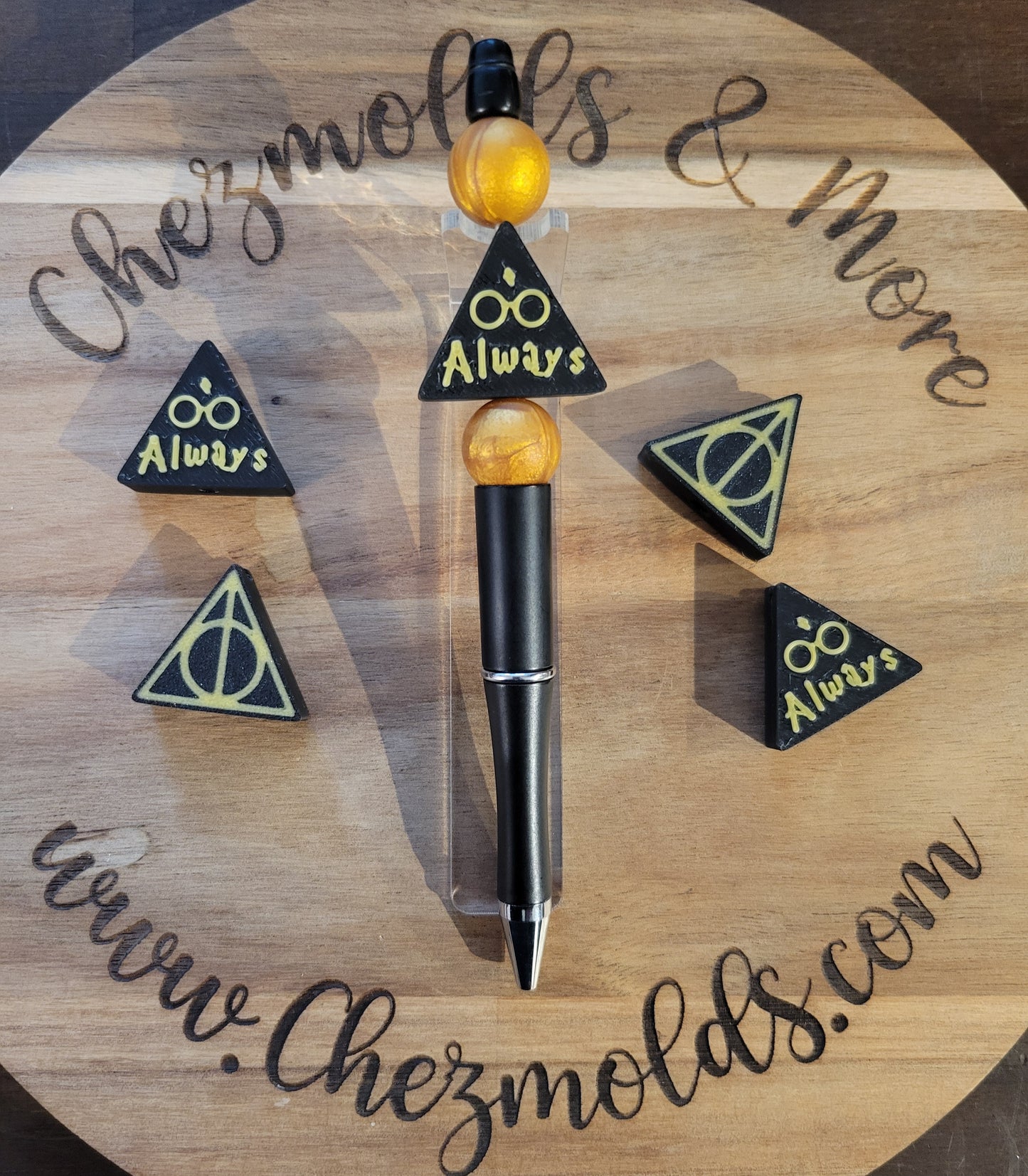 CE 3d printed focal bead HP always triangle