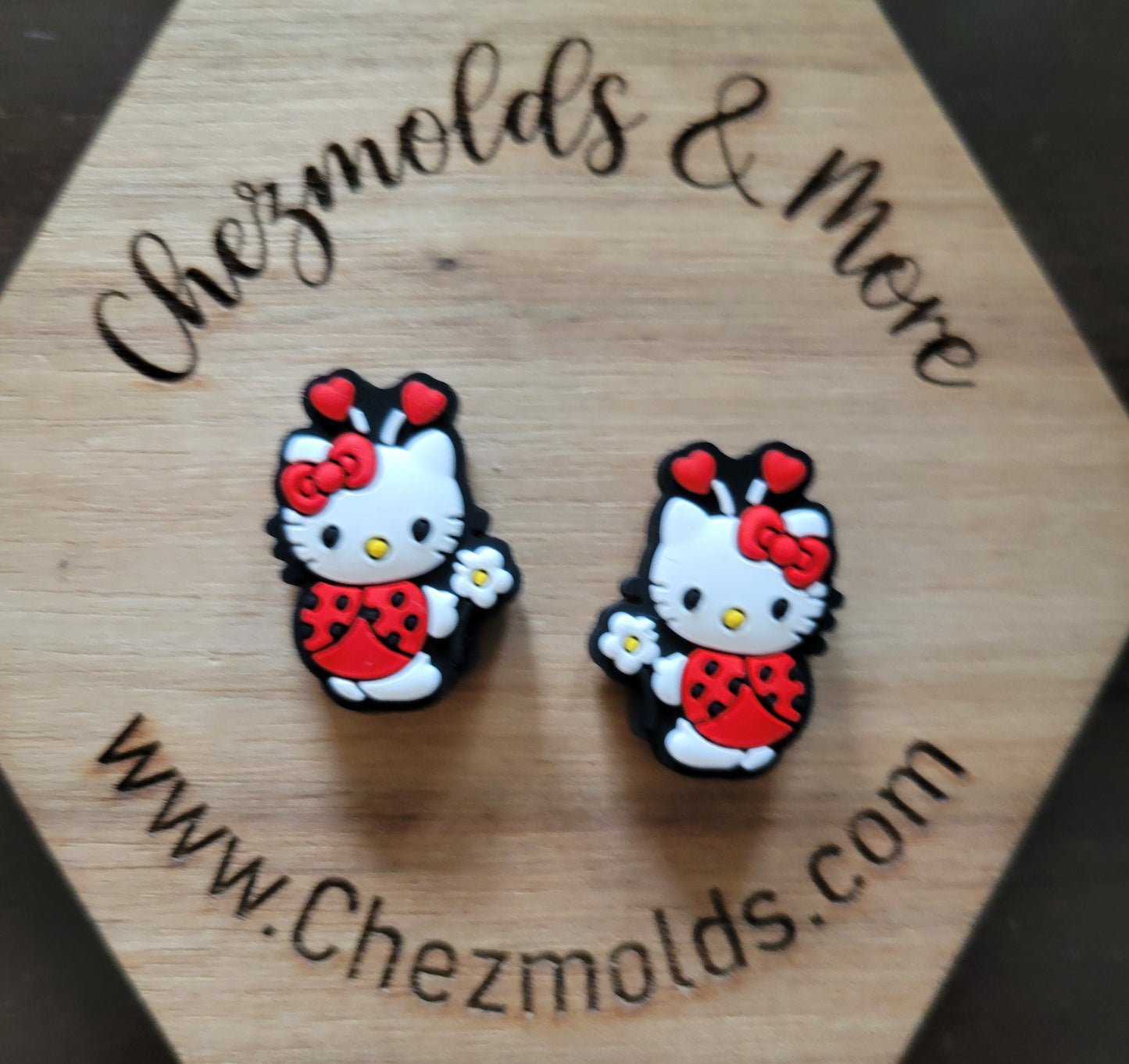 HK lady bug - focal Bead