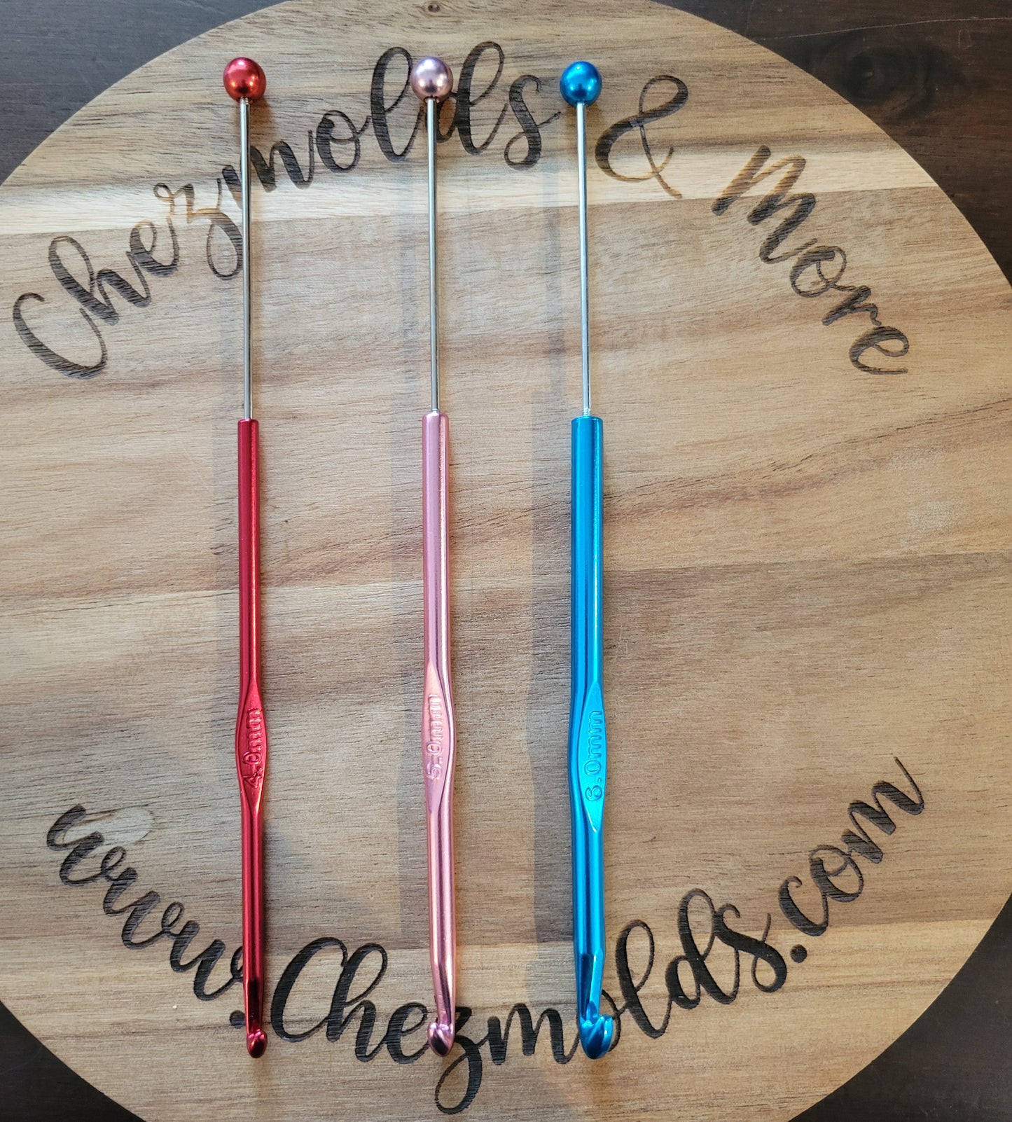 Beadable crochet hooks- individual