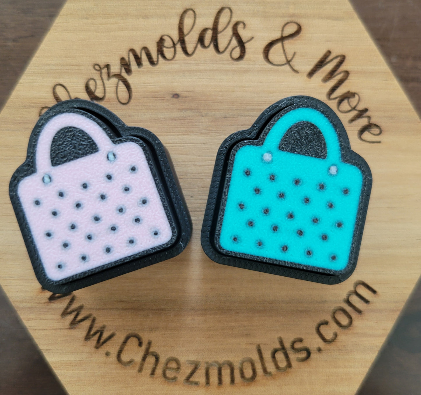 CE 3d printed fidget clicker- with keychain hole -B bag