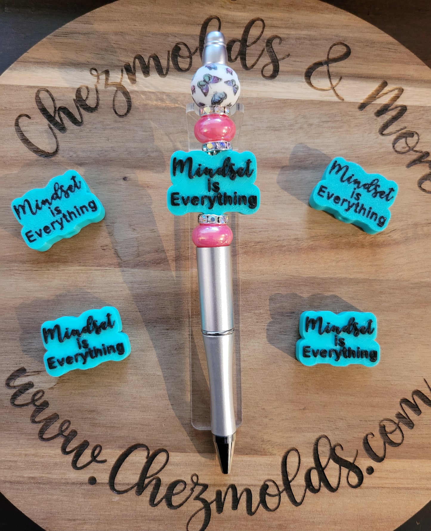 CE 3d printed focal bead-mindset is everything