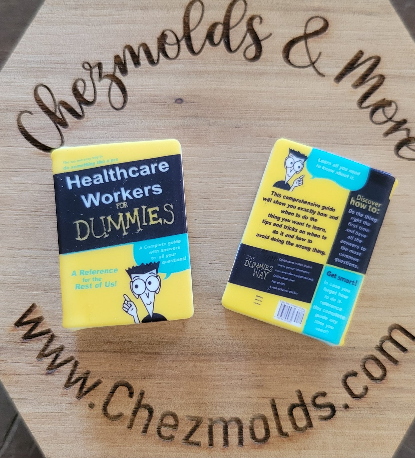 CE-3d silicone focal Bead- Healthcare workers for dummies