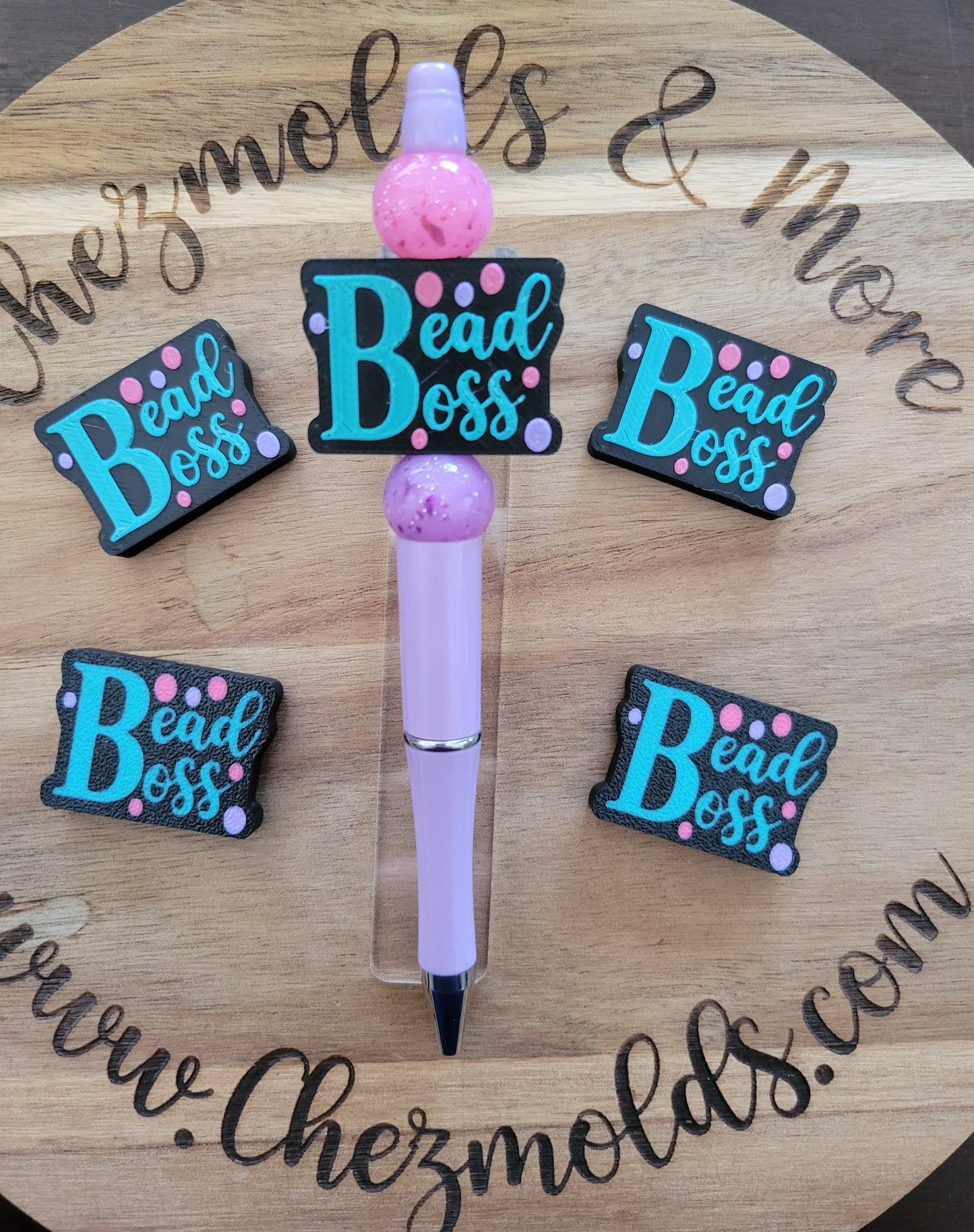 CE 3d printed focal bead-Bead boss