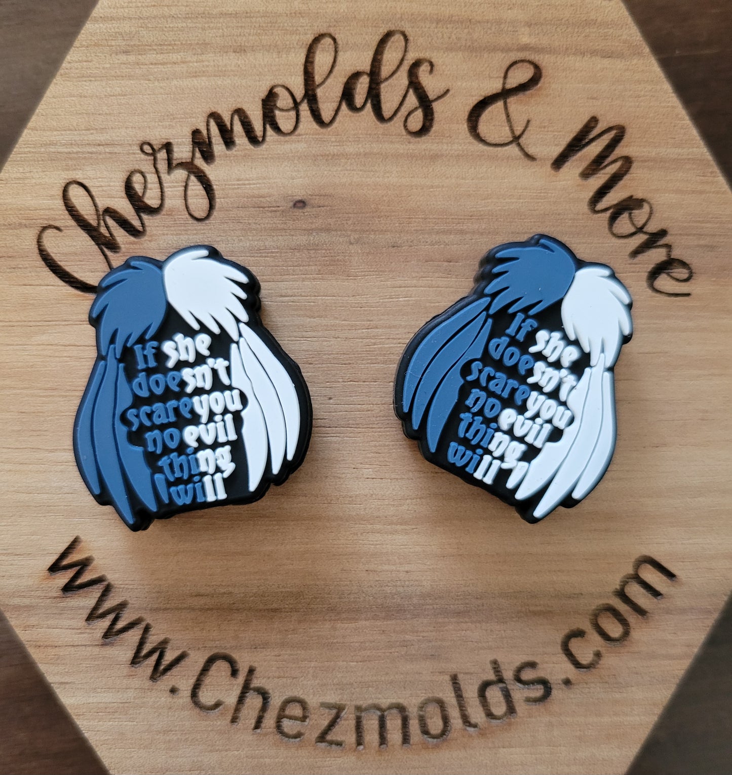 if she doesnt scare you- Silicone focal Bead