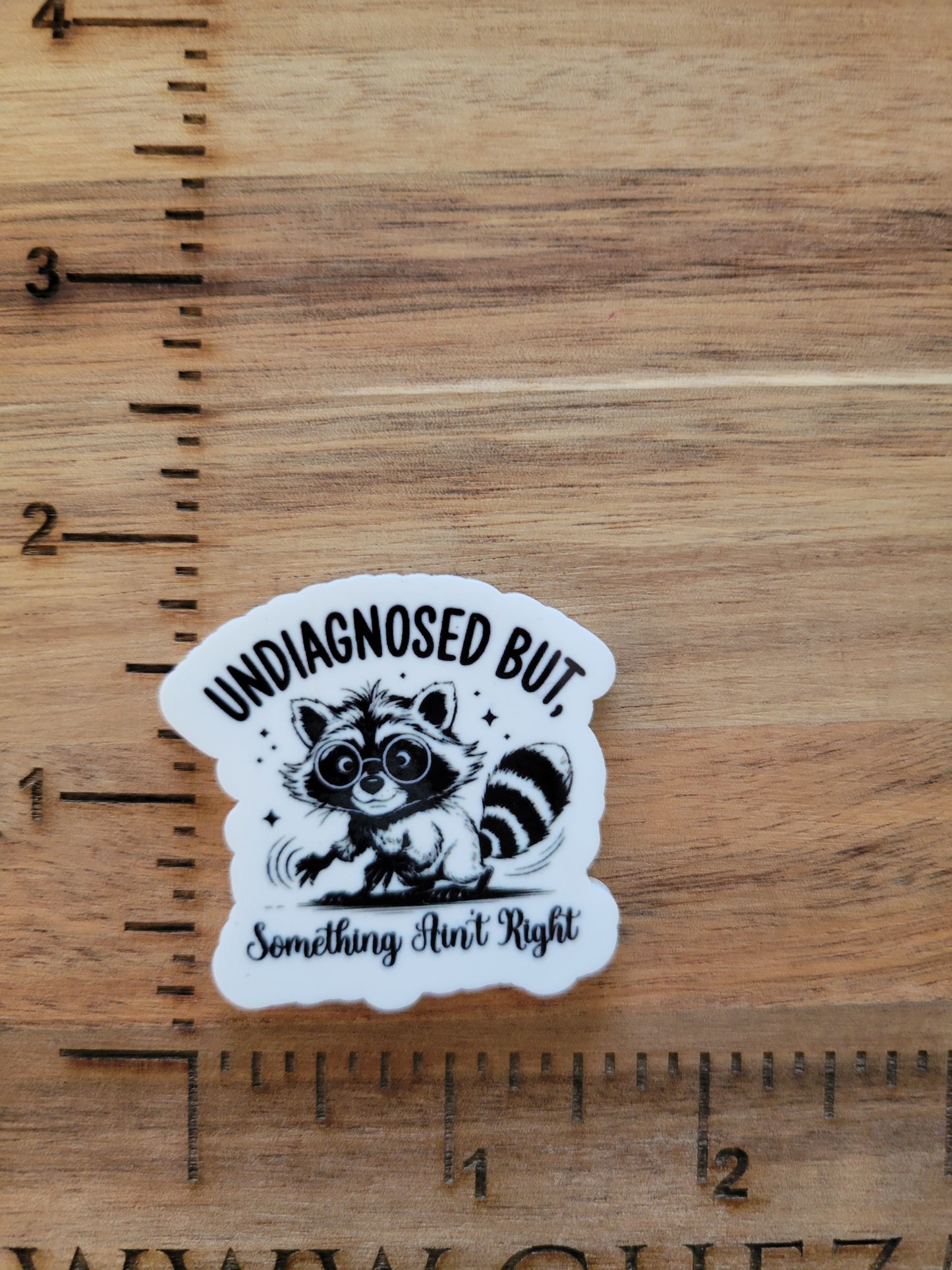 uv printed acrylic flatback-undiagnosed but something aint right