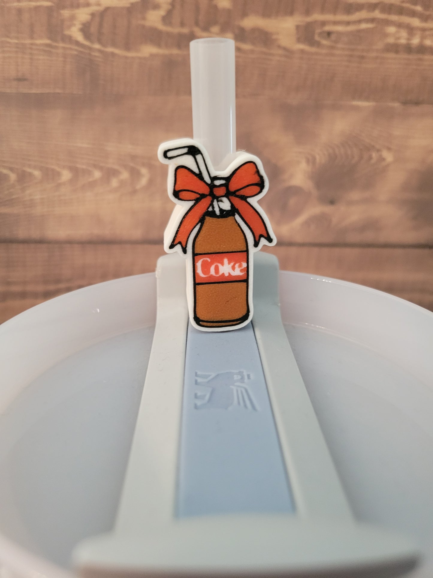 CE 3d printed- straw topper-coke