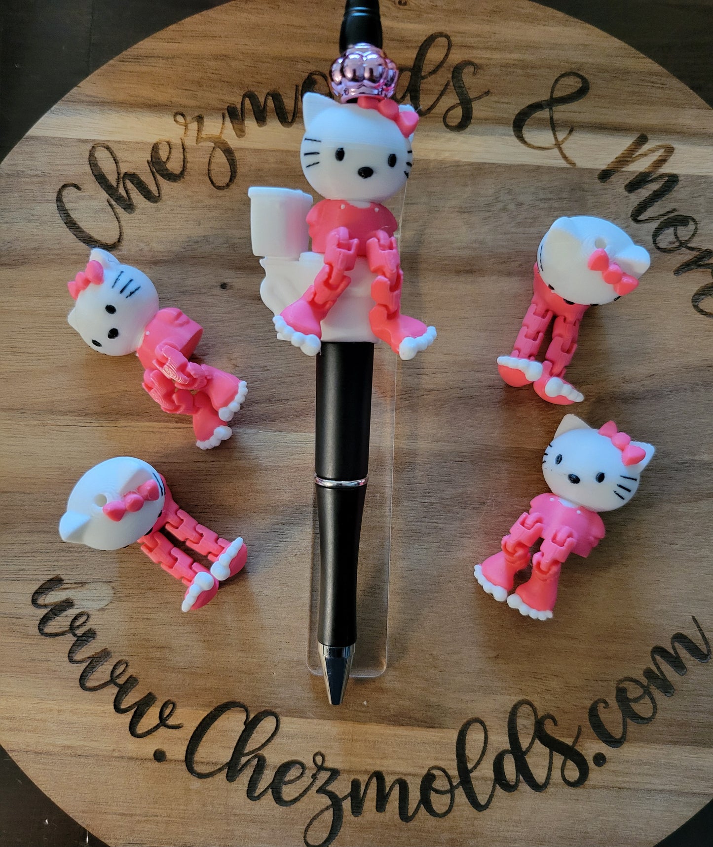 CE 3d printed focal bead-HK kicker ( flexy feet )