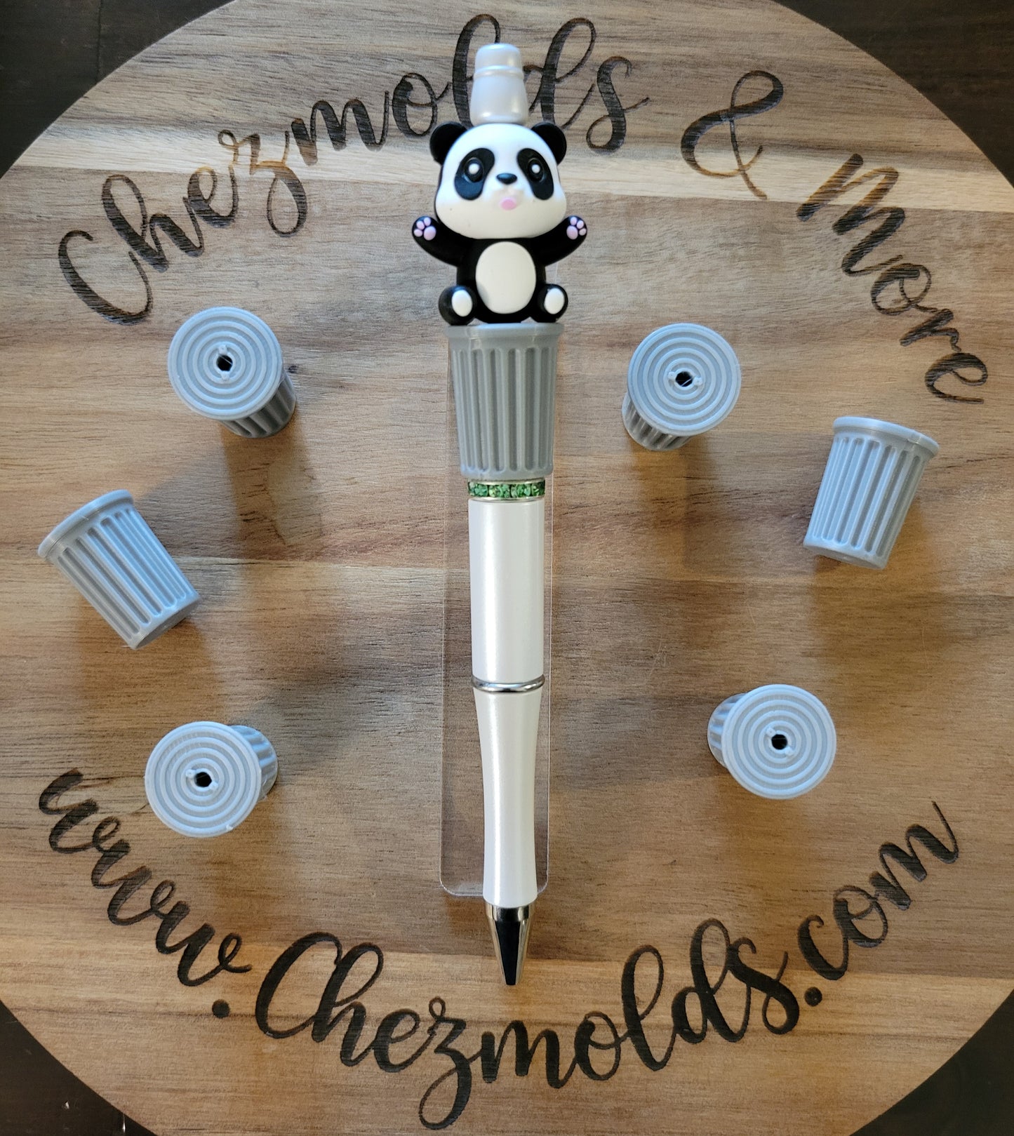 CE 3d printed focal bead-3d trash can