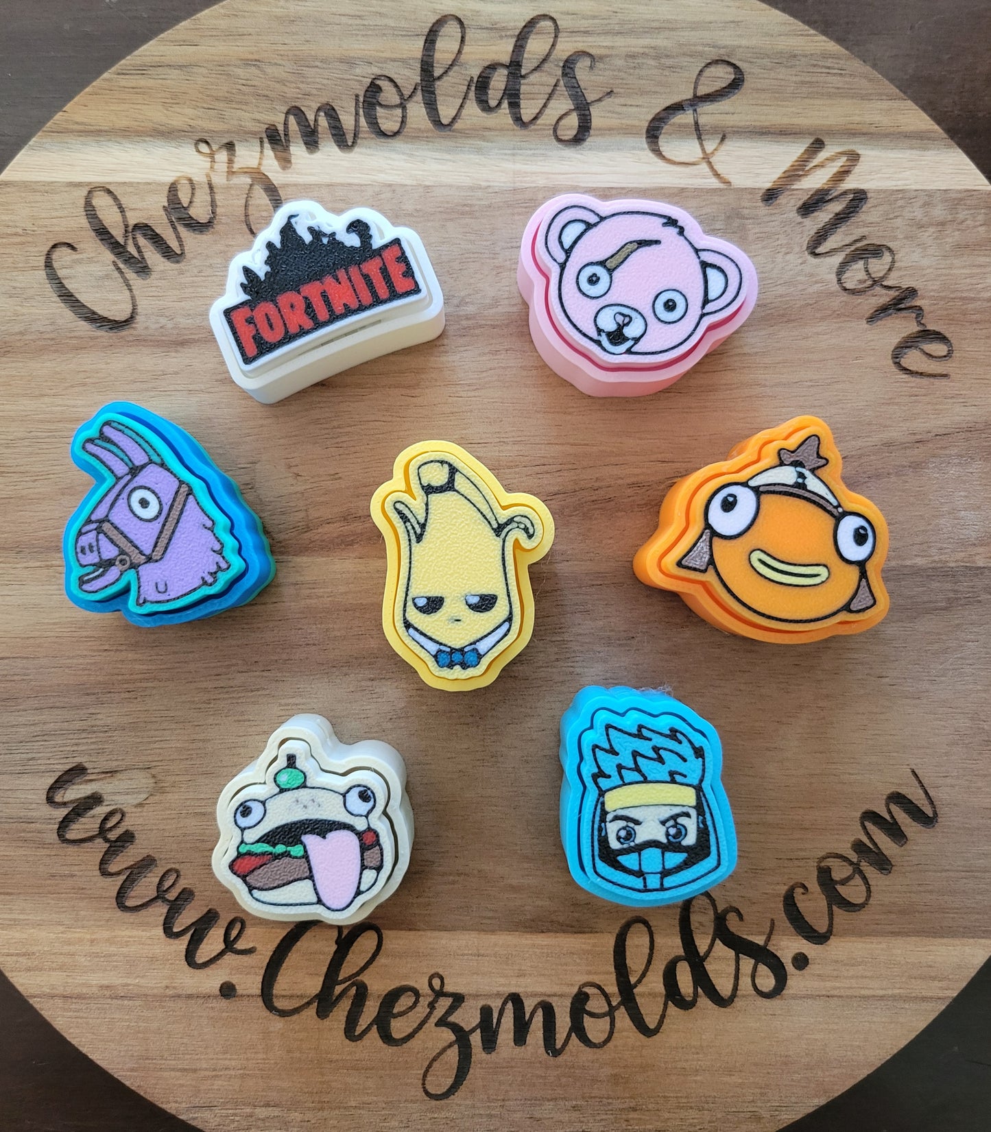 CE 3d printed fidget clicker- with keychain hole -FN