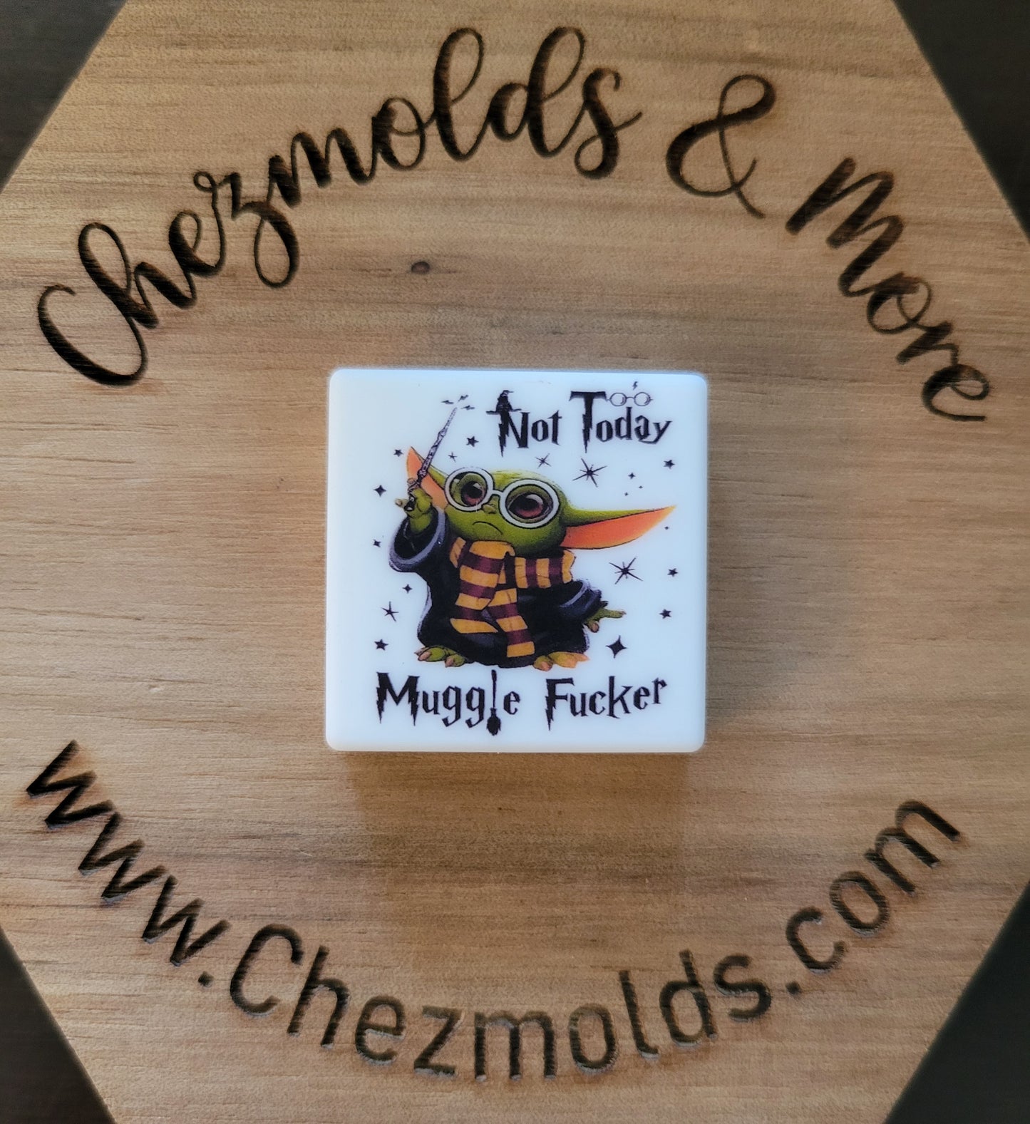 CE printed Silicone focal Bead-not today MuggleF