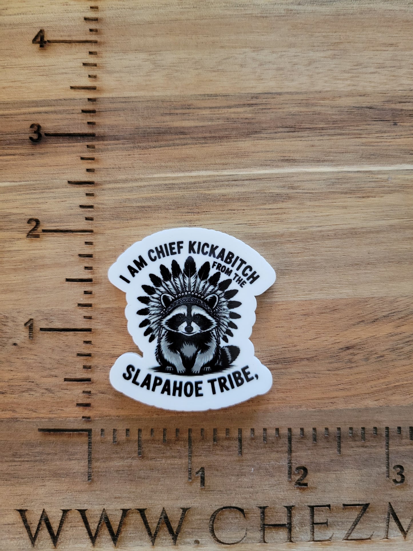 uv printed acrylic flatback-Chief kicka from slapa