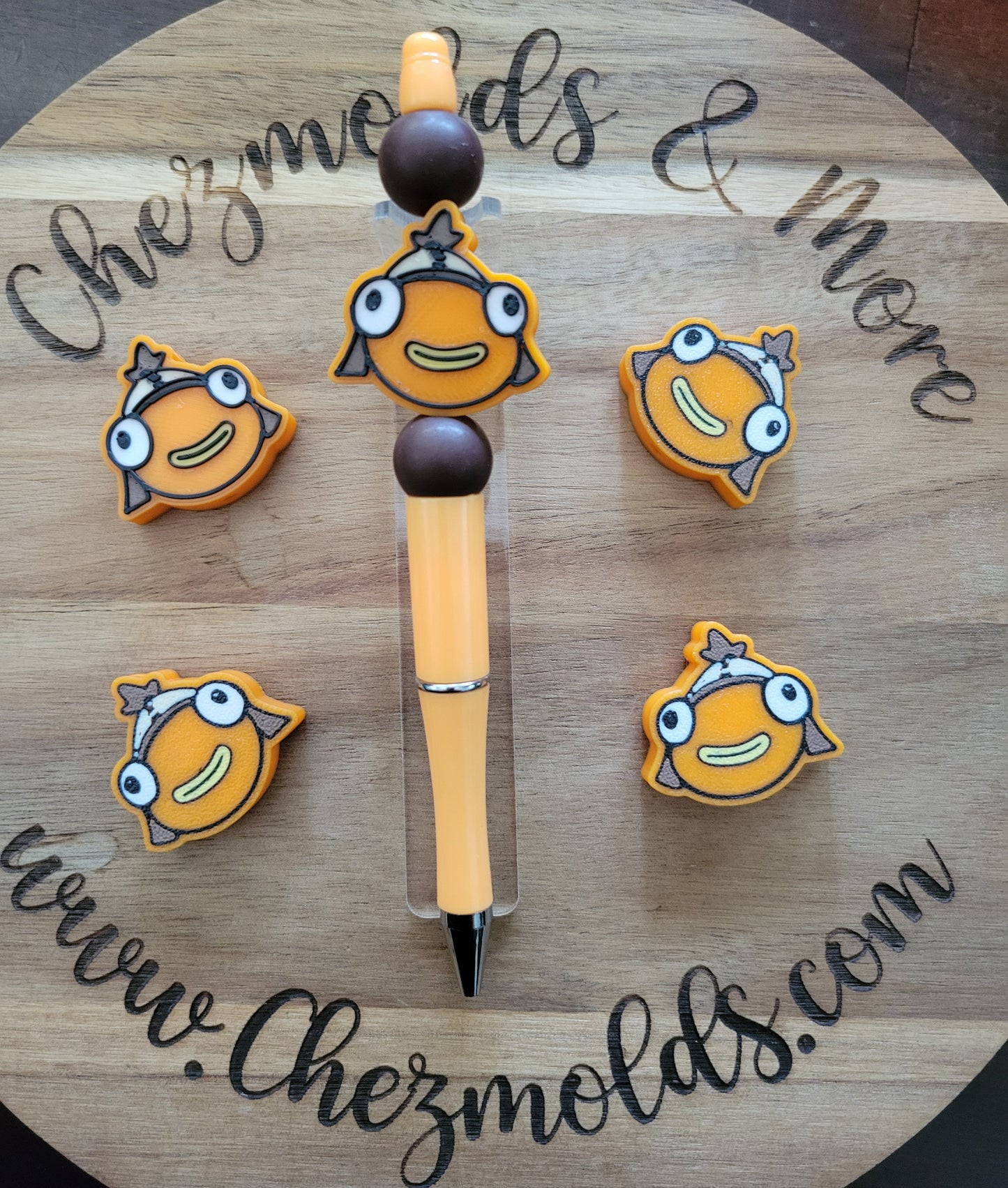 CE 3d printed focal bead-FN Fish