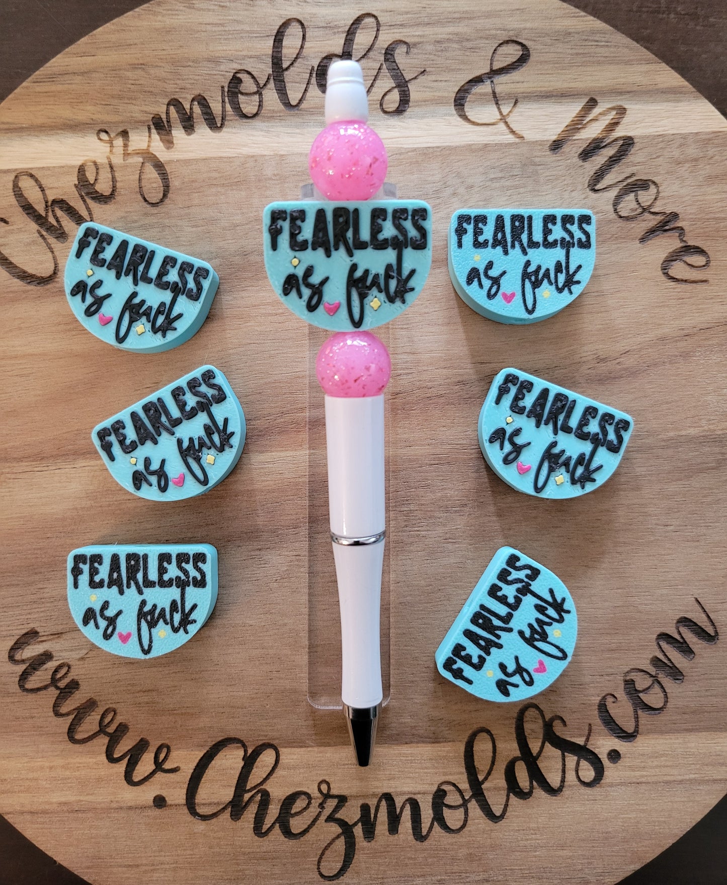 CE 3d printed focal bead-Fearless AF