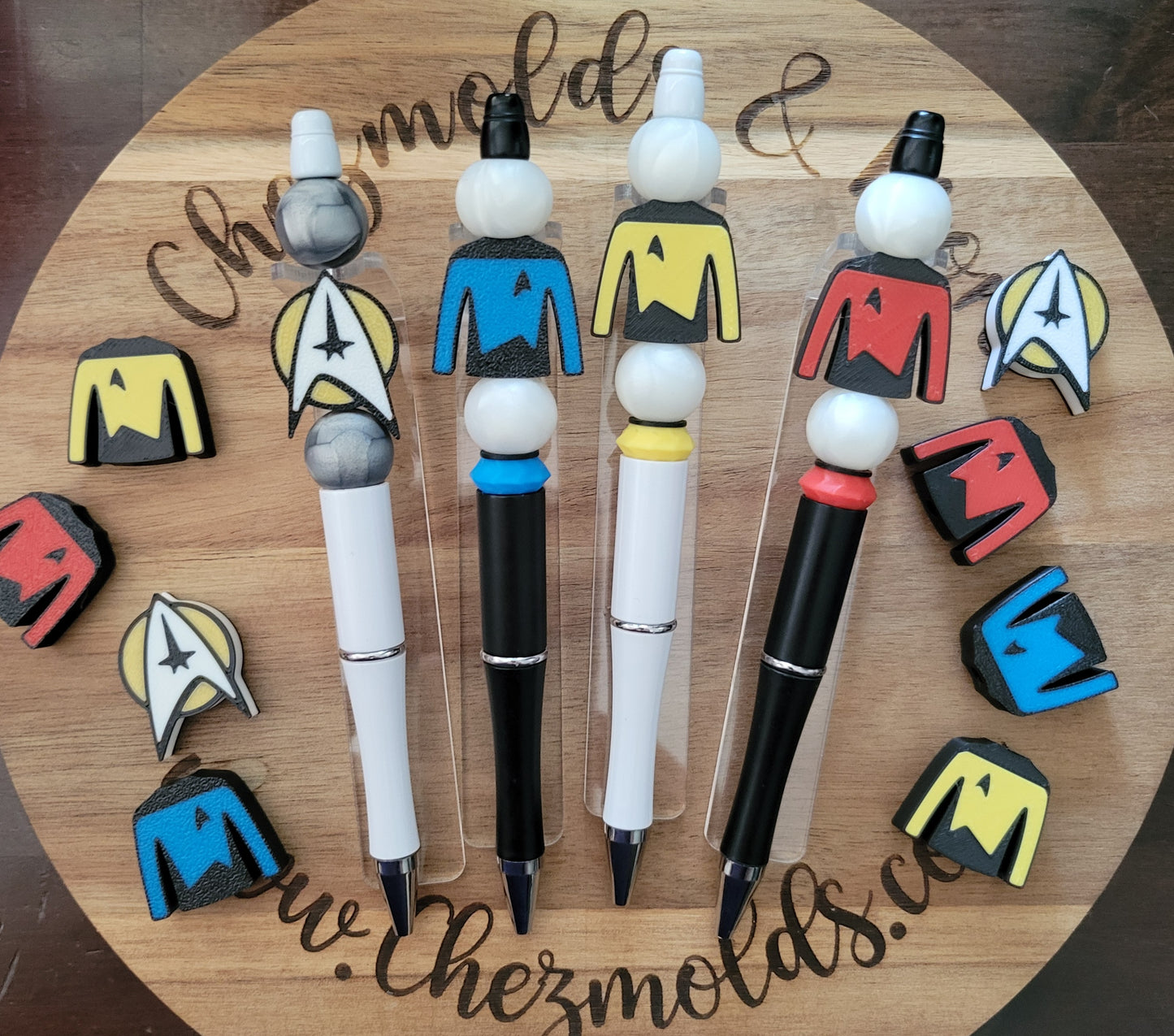 CE 3d printed focal Bead-trekky