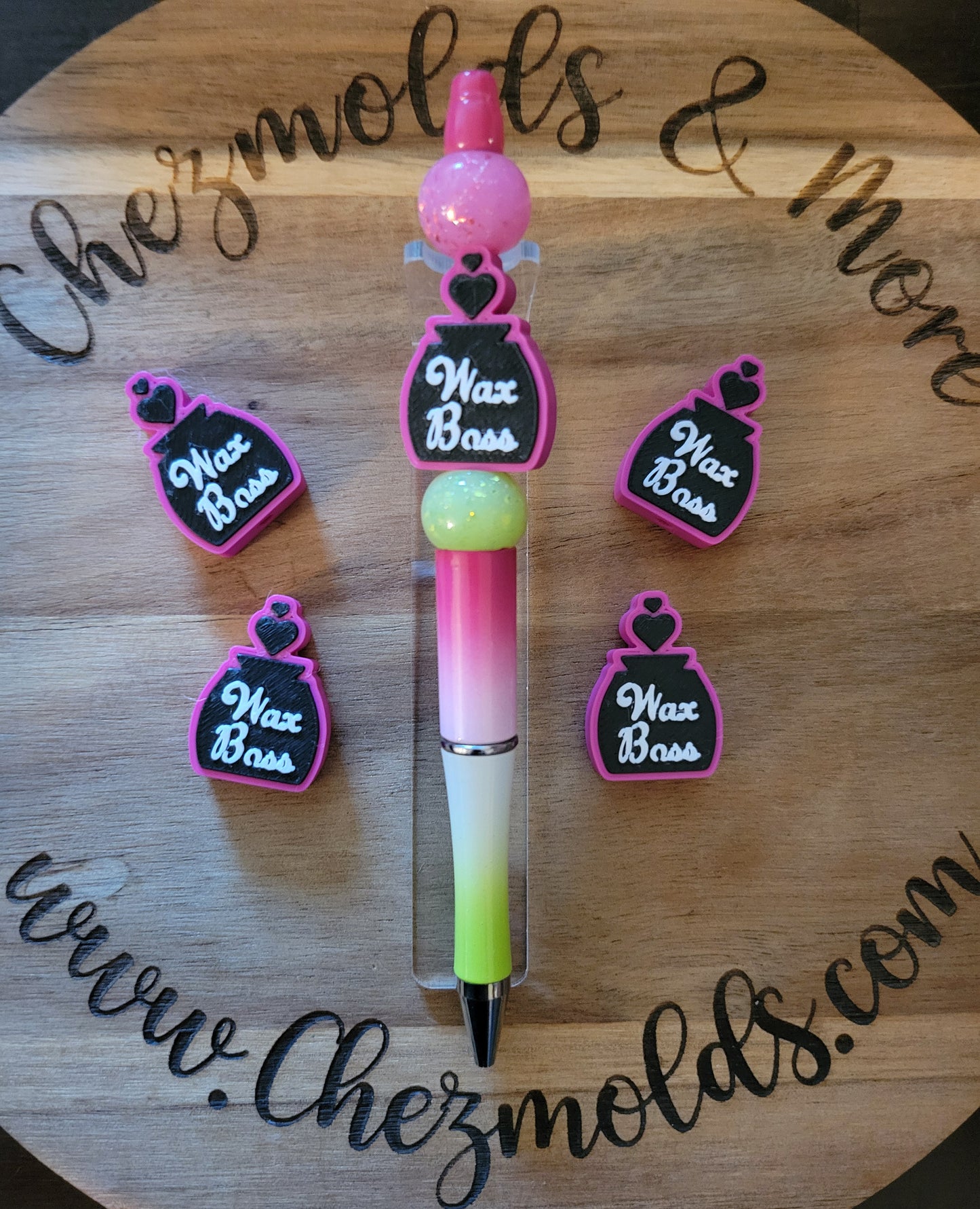 CE 3d printed focal Bead -Wax boss