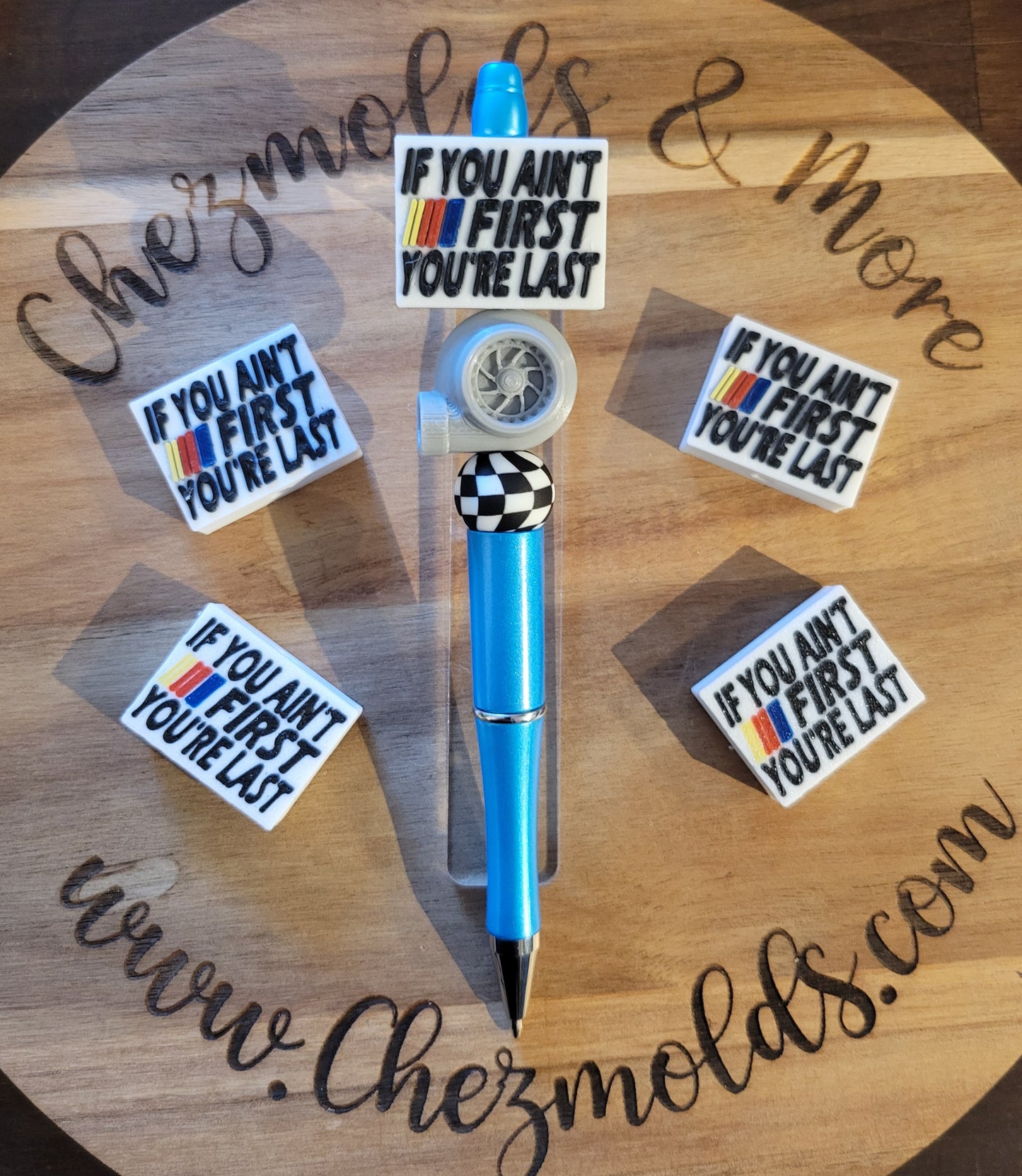 CE 3d printed focal Bead-If you aint first youre last