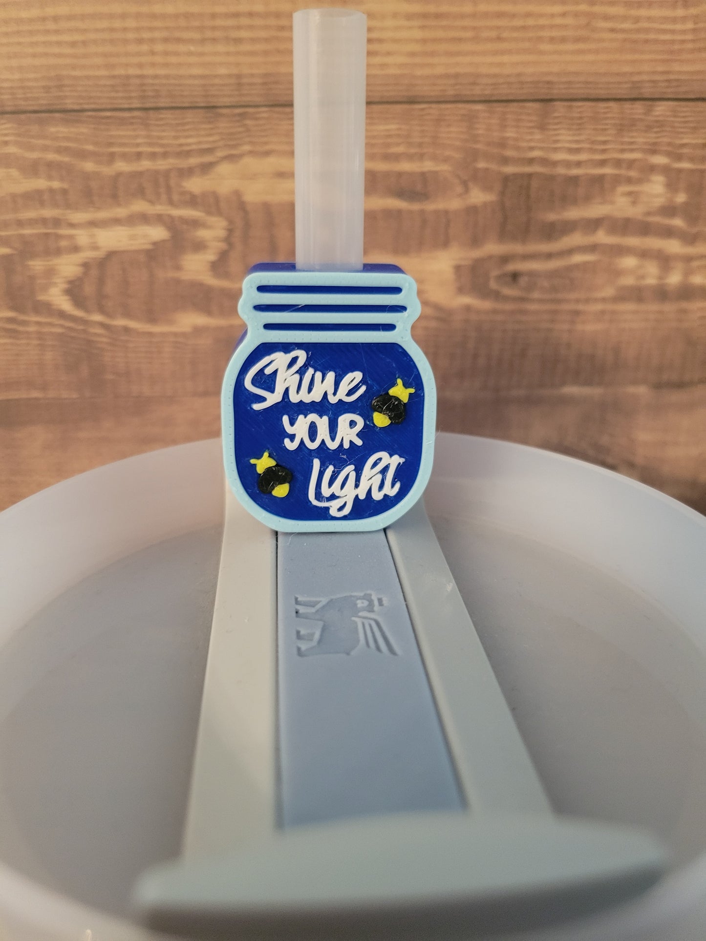 CE 3d printed straw buddy-Jar- shine your light