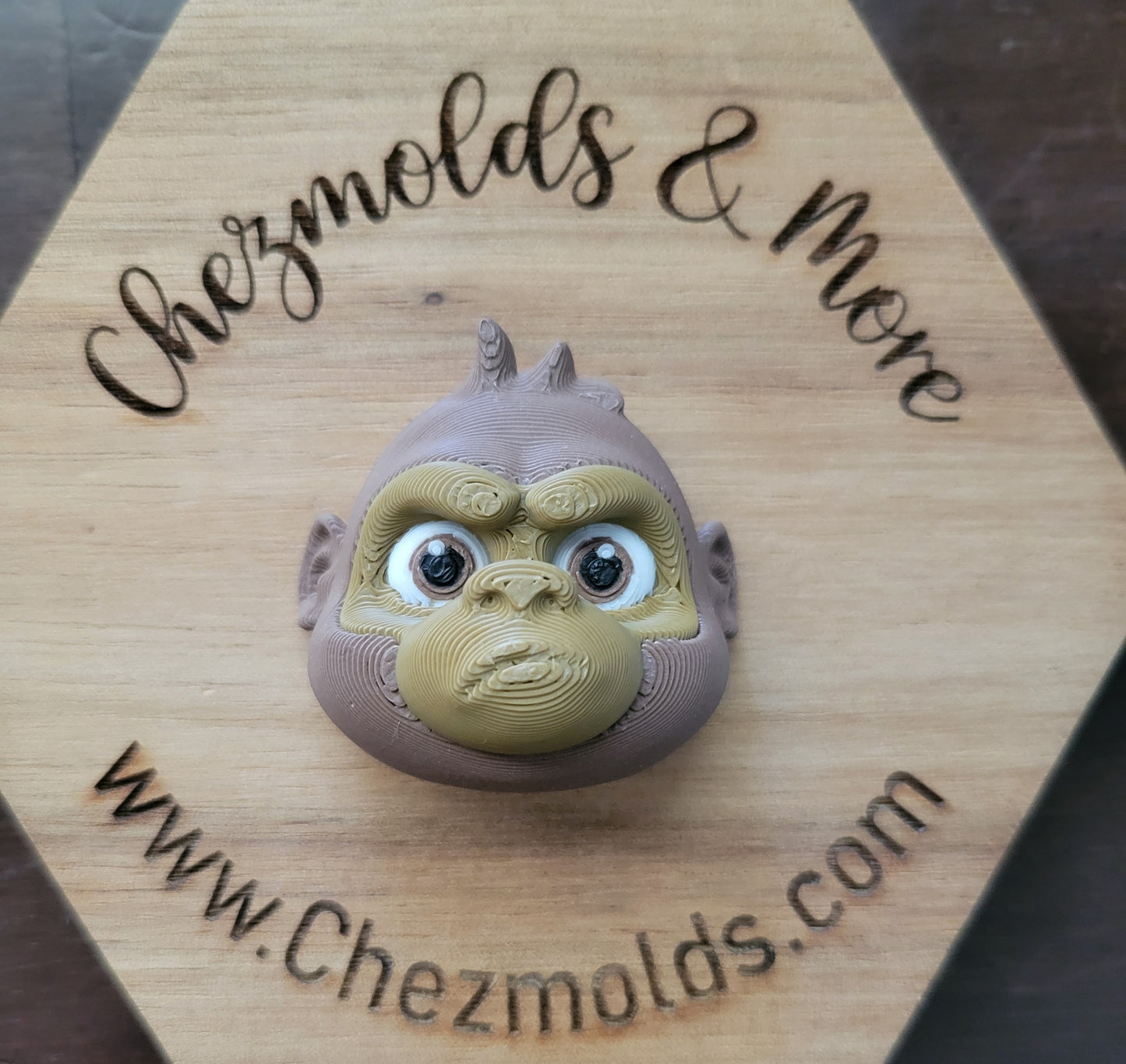 3d printed 3D flatback-gorilla