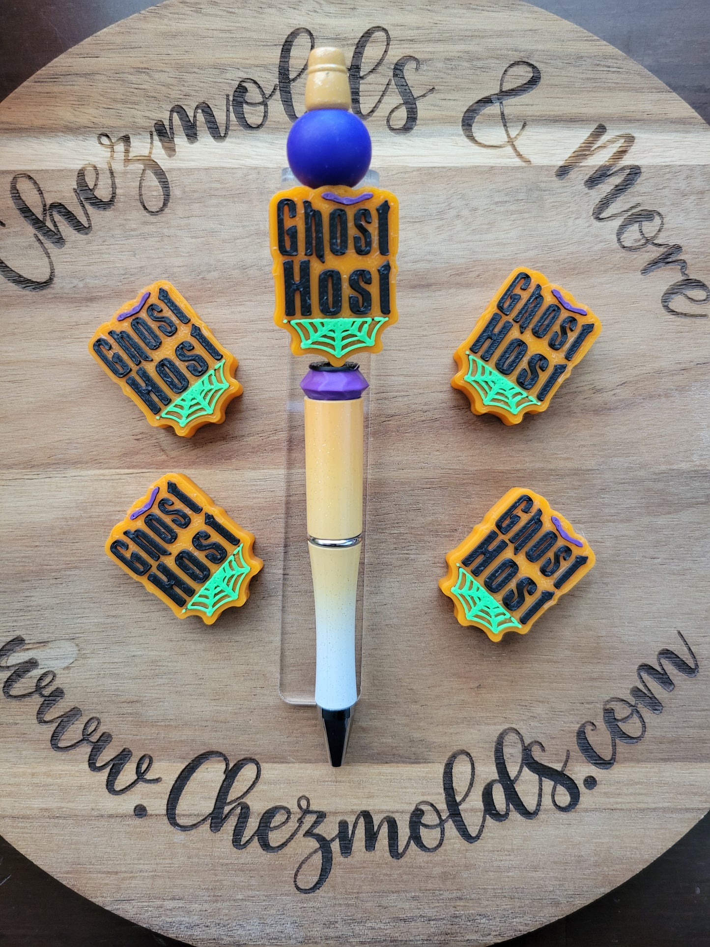 CE 3d printed focal Bead-Ghost host