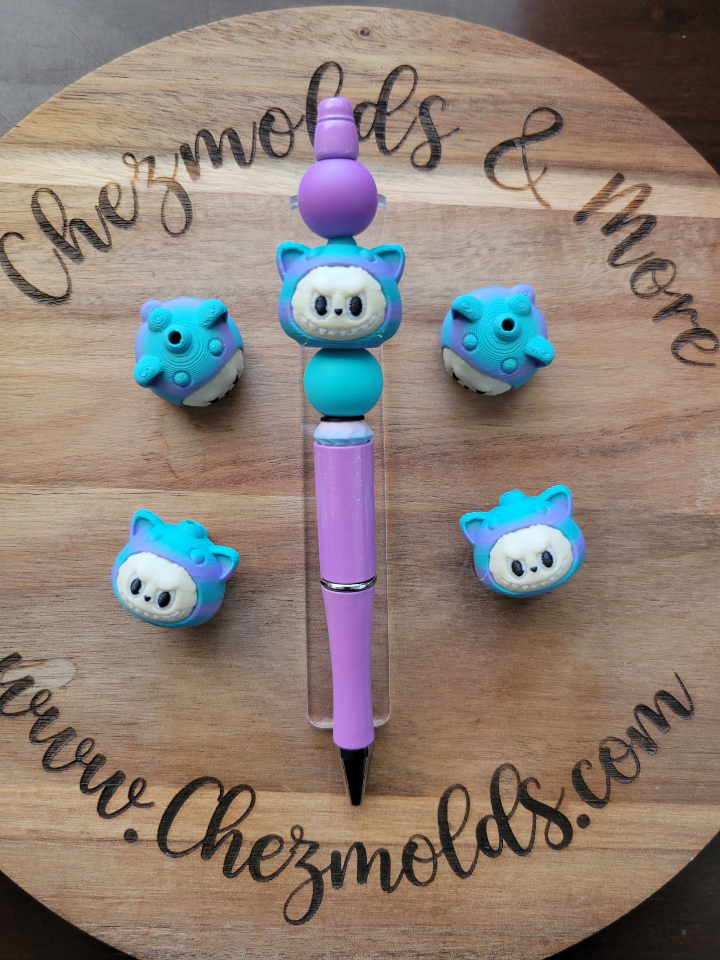 CE 3d printed focal Bead-BUBU dragon head