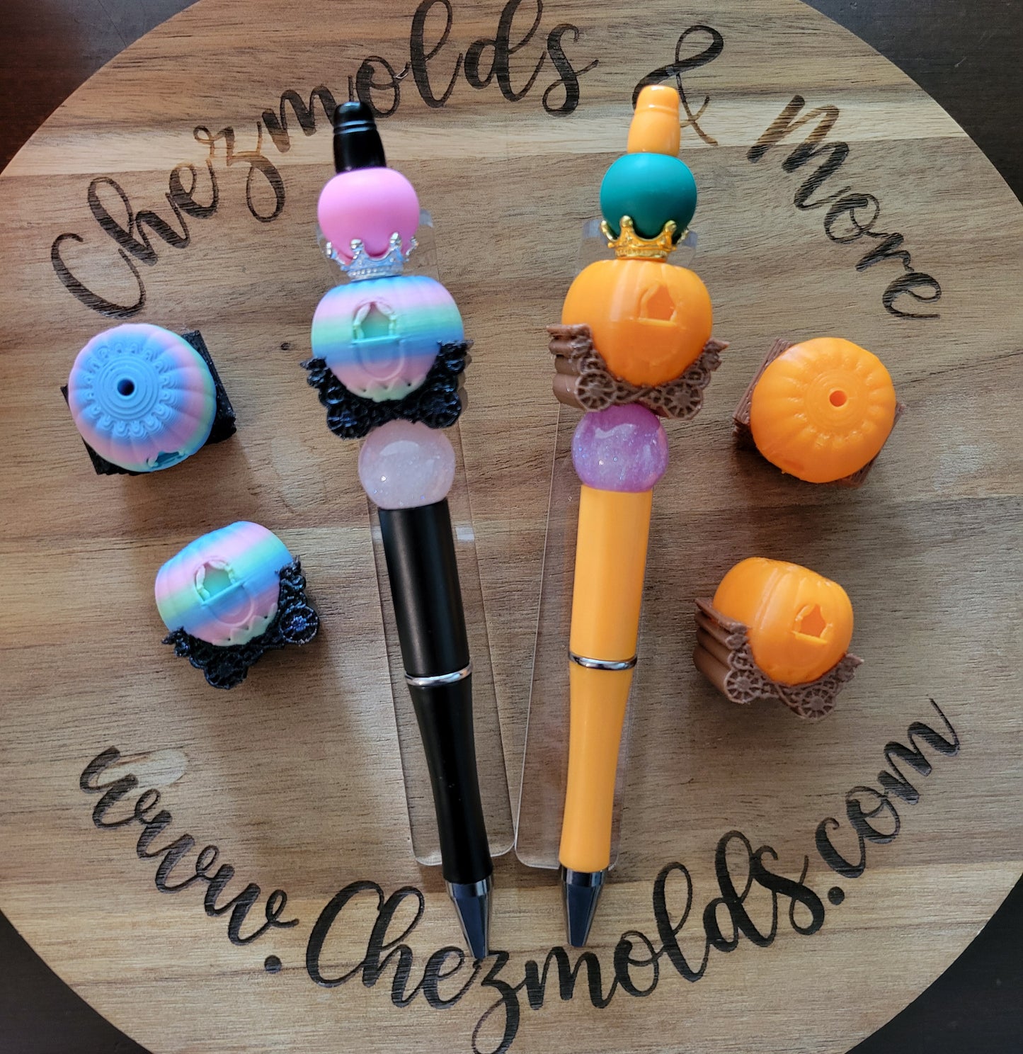 CE 3d printed focal Bead-Princess carriage