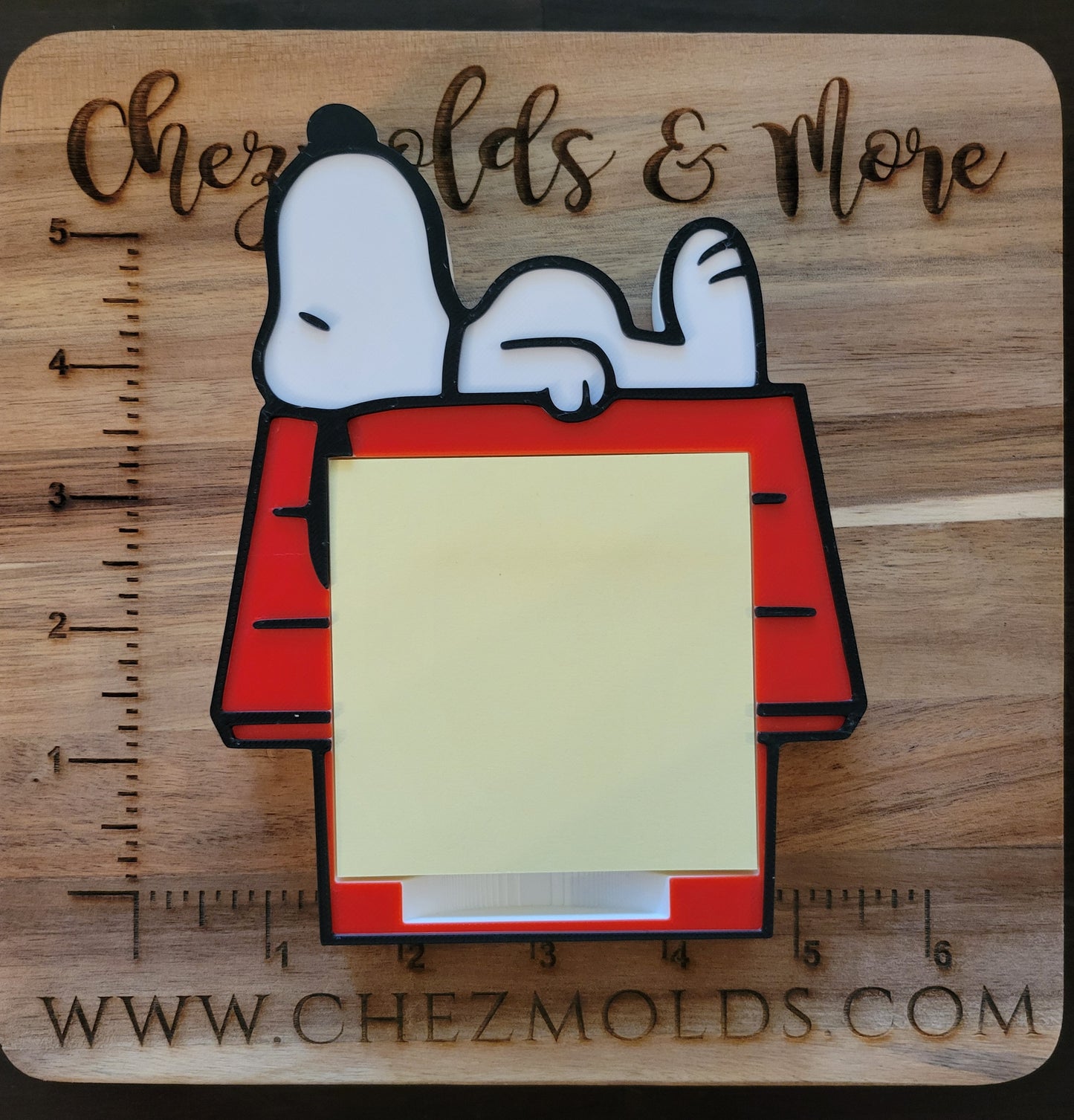 CE 3d printed post it note holder- snoop